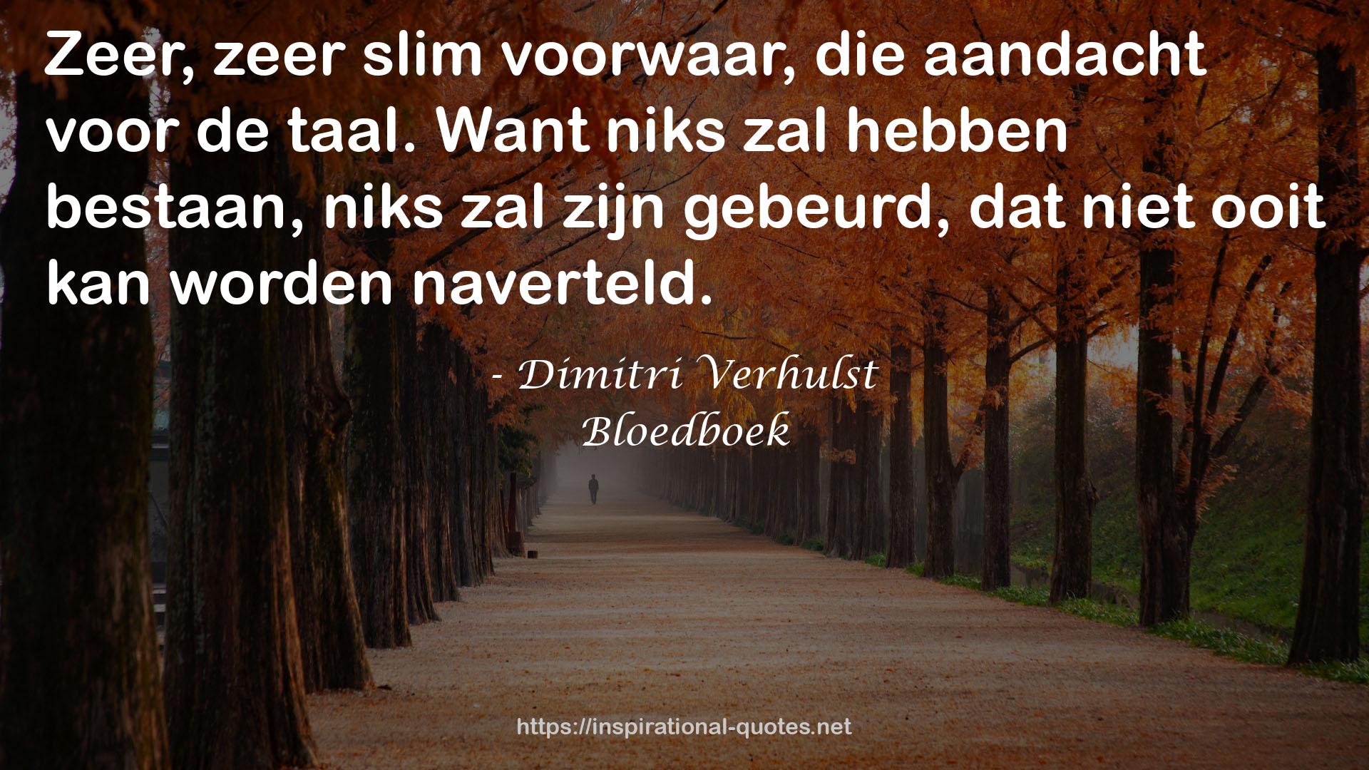 Bloedboek QUOTES