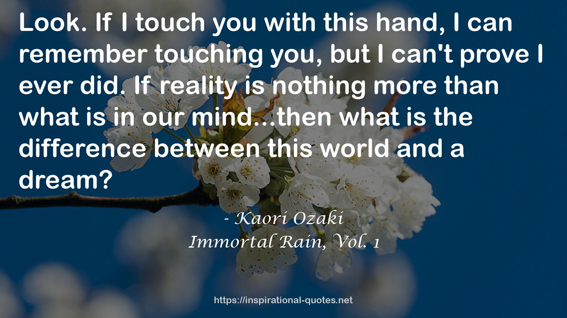 Kaori Ozaki QUOTES