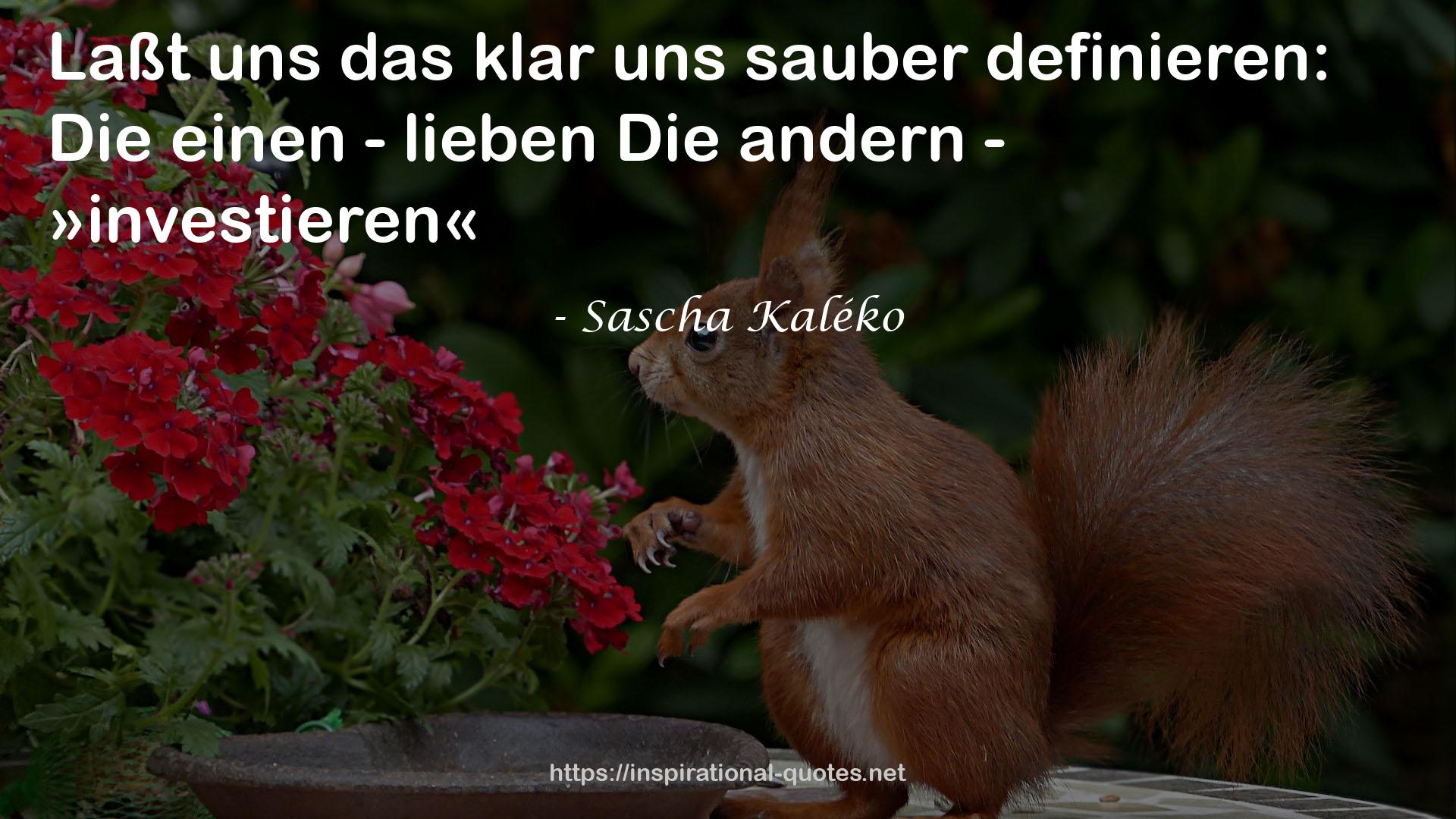 Sascha Kaléko QUOTES