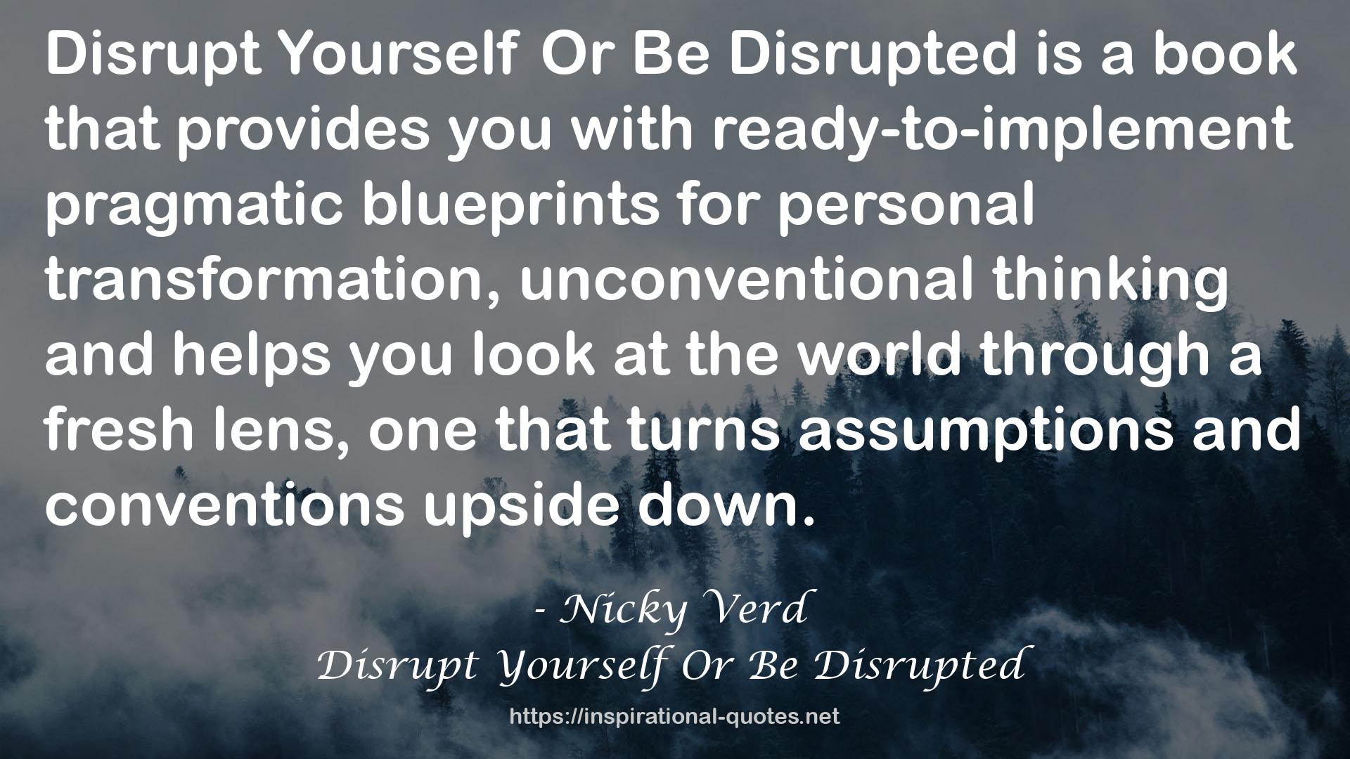 Nicky Verd QUOTES