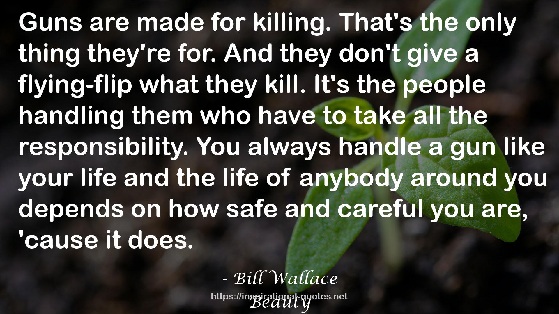 Bill Wallace QUOTES