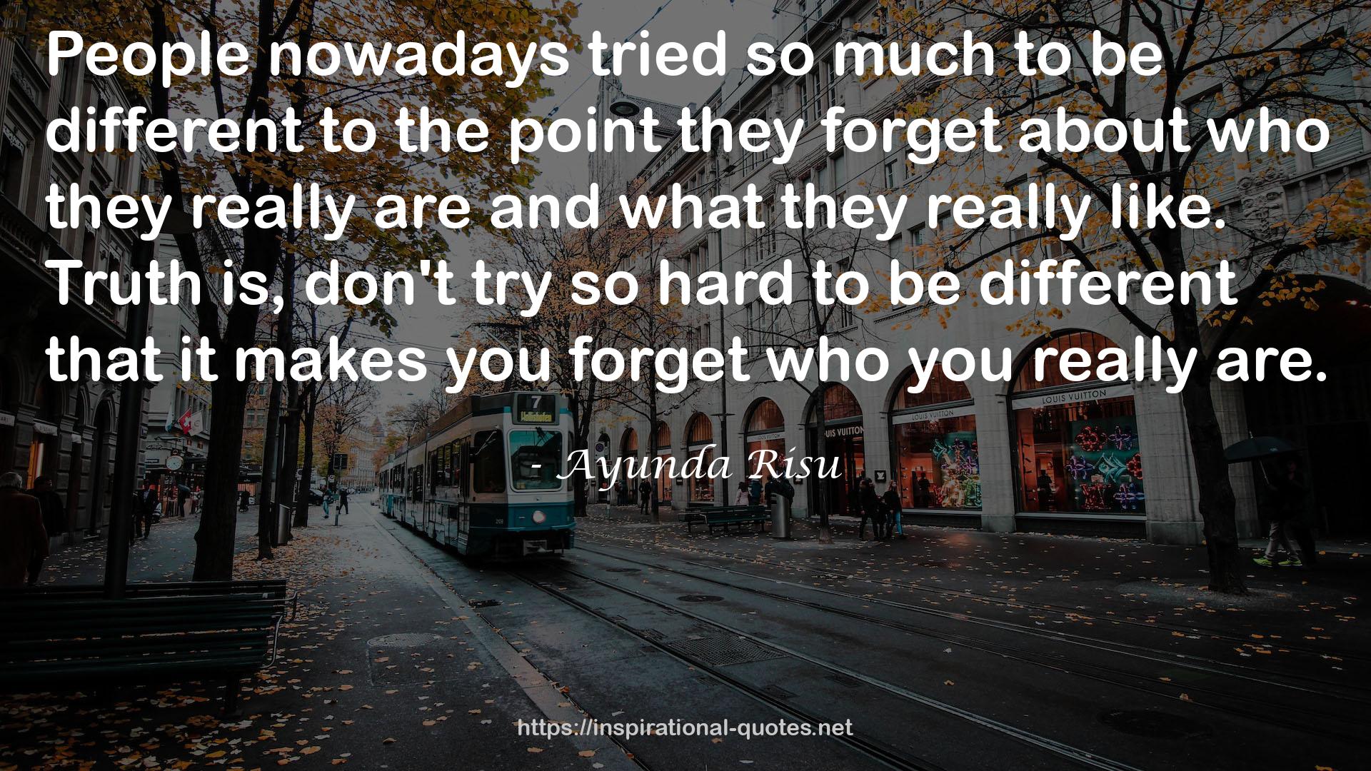 Ayunda Risu QUOTES