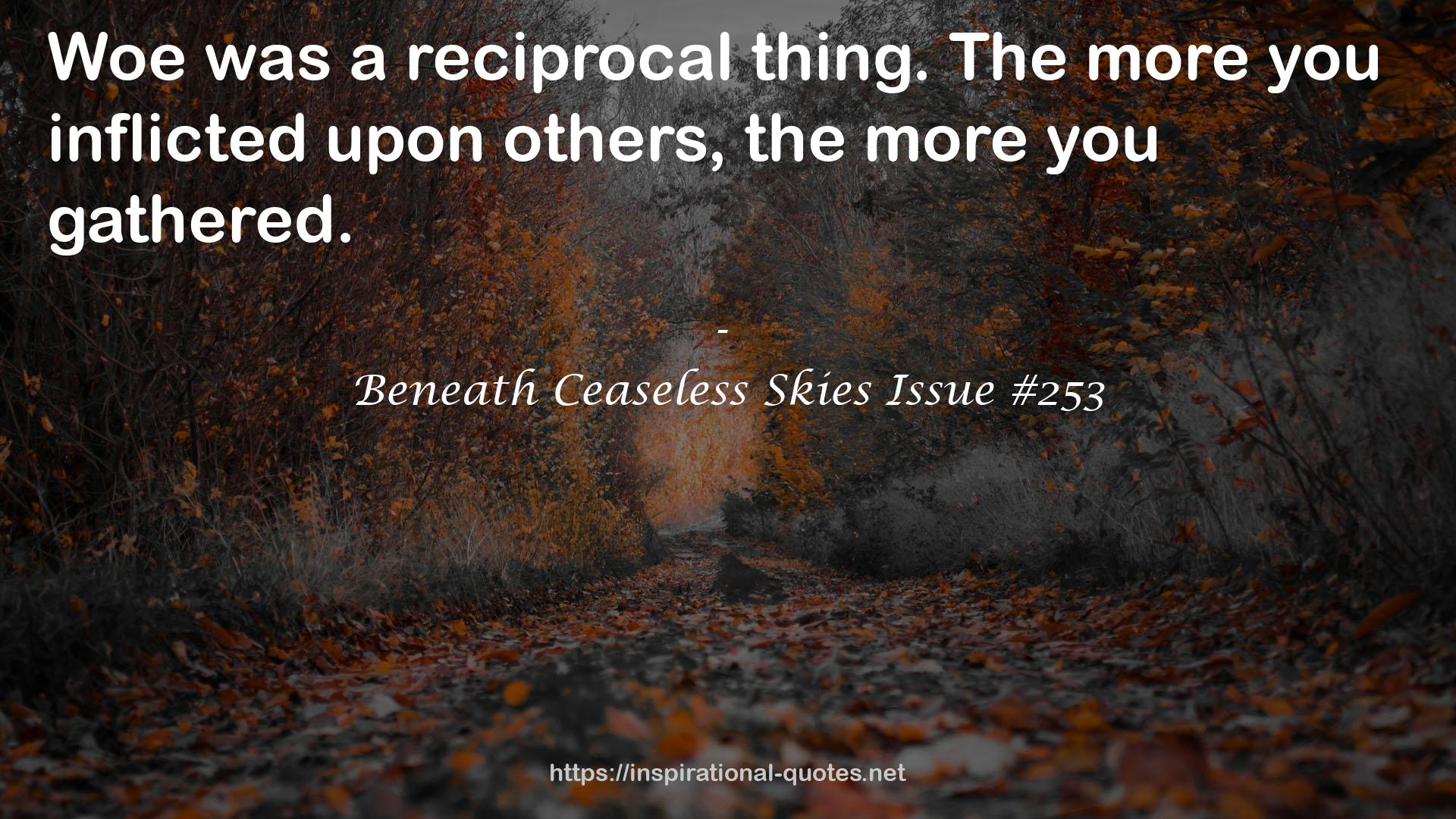 Beneath Ceaseless Skies Issue #253 QUOTES