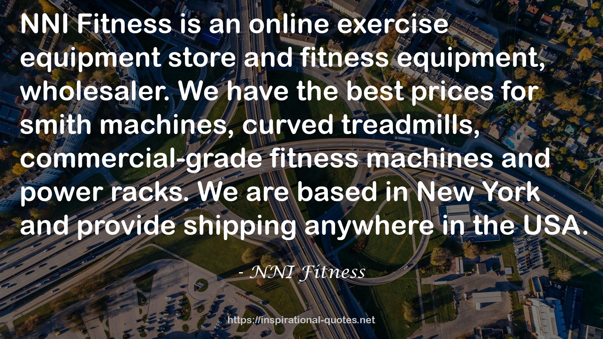 NNI Fitness QUOTES