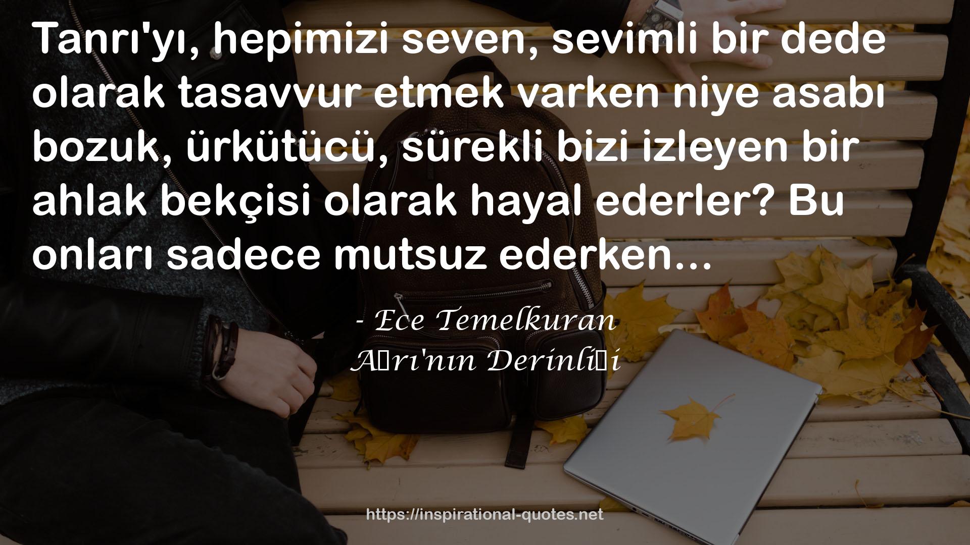 Ağrı'nın Derinliği QUOTES