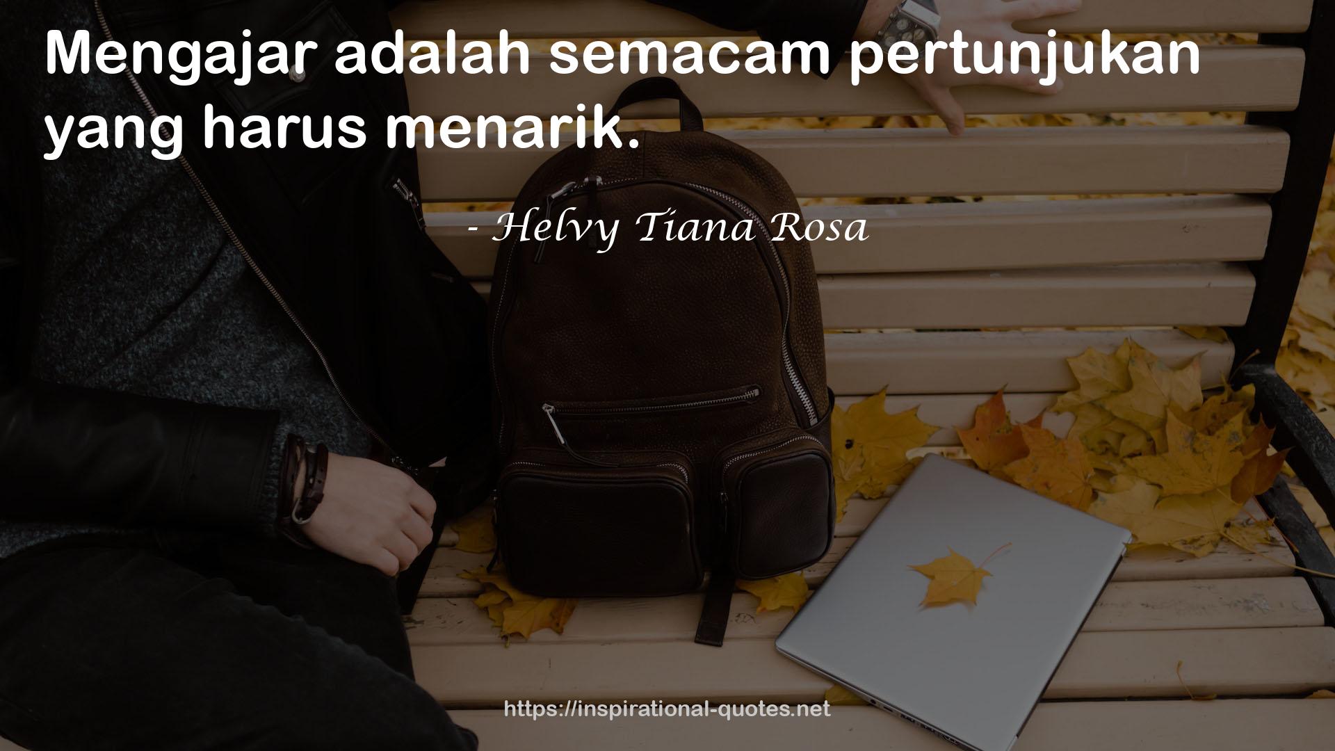 Helvy Tiana Rosa QUOTES