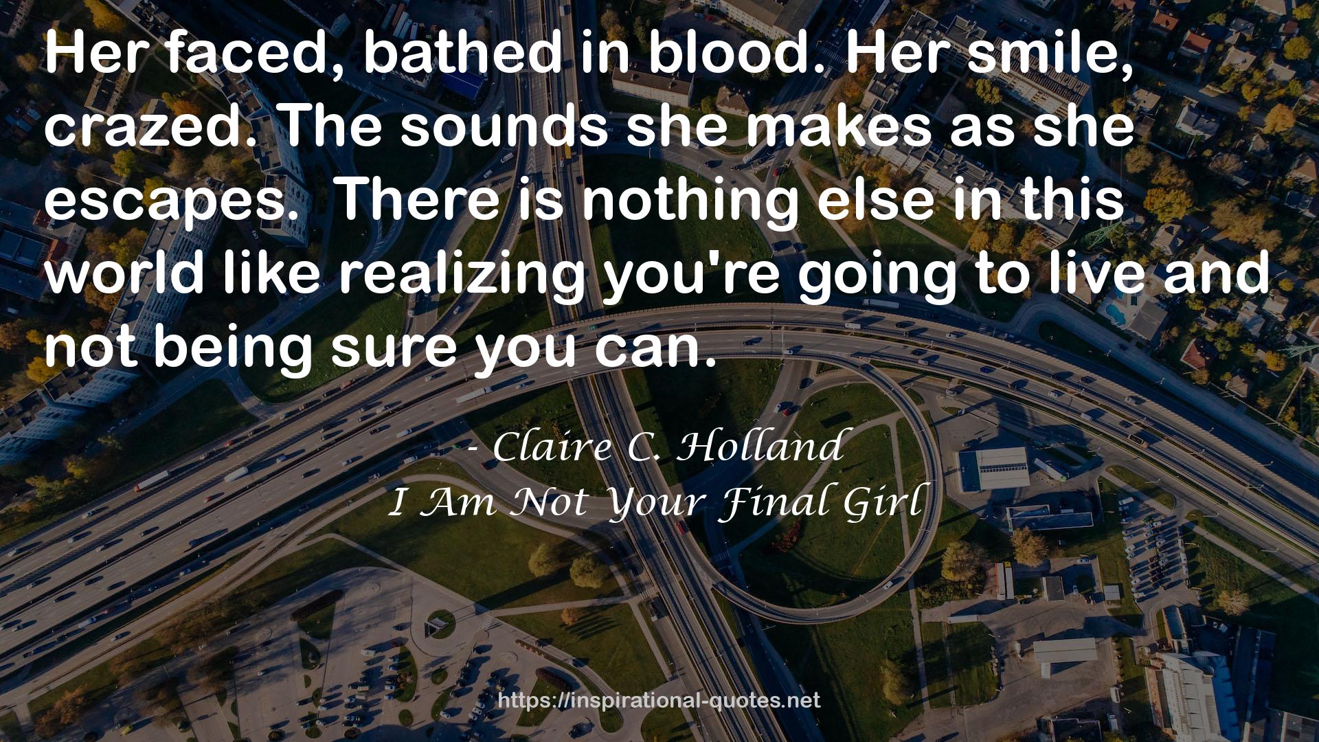 Claire C. Holland QUOTES