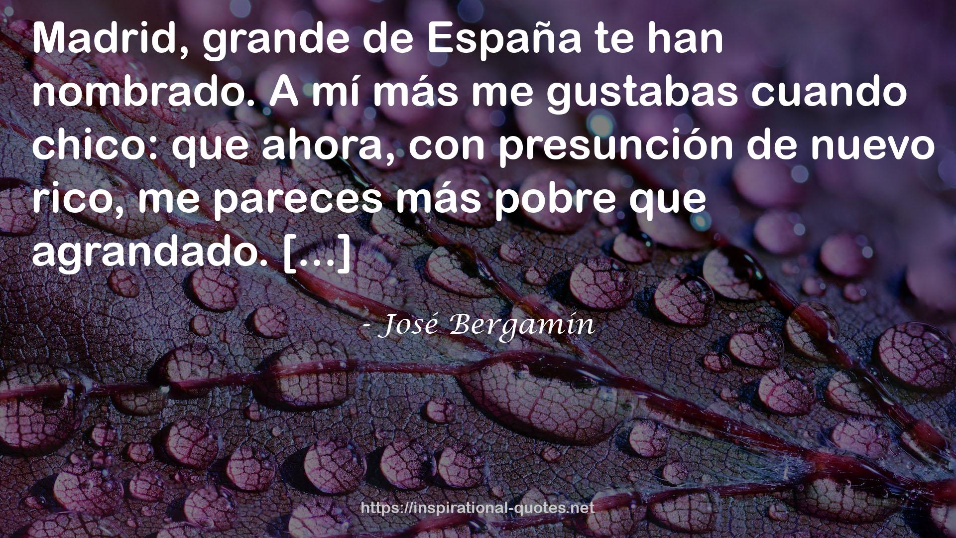 José Bergamín QUOTES