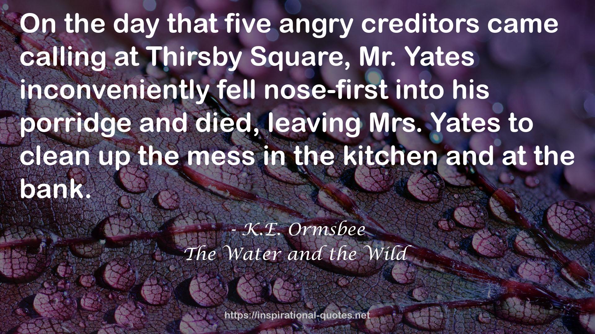 The Water and the Wild QUOTES