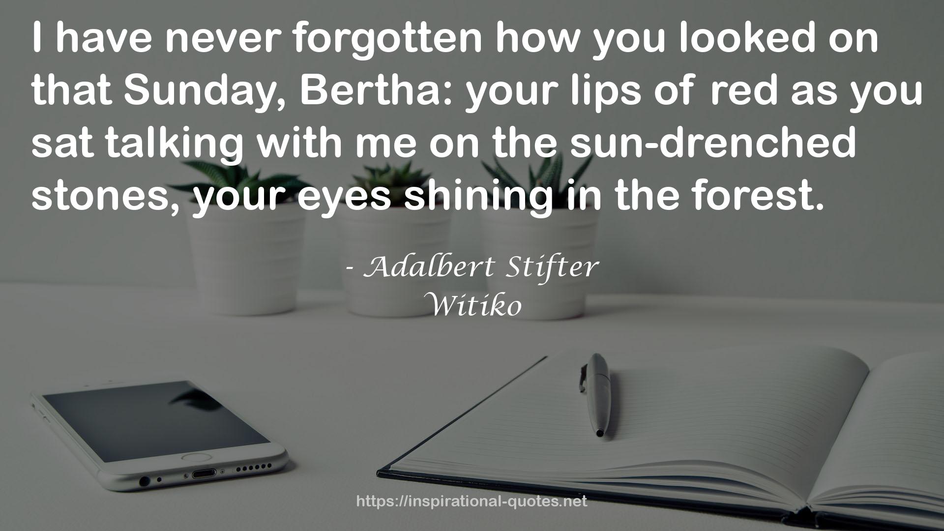 Adalbert Stifter QUOTES