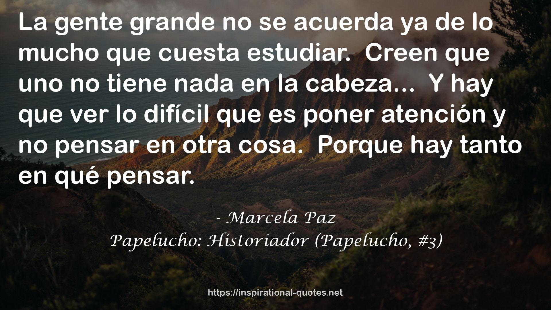 Marcela Paz QUOTES