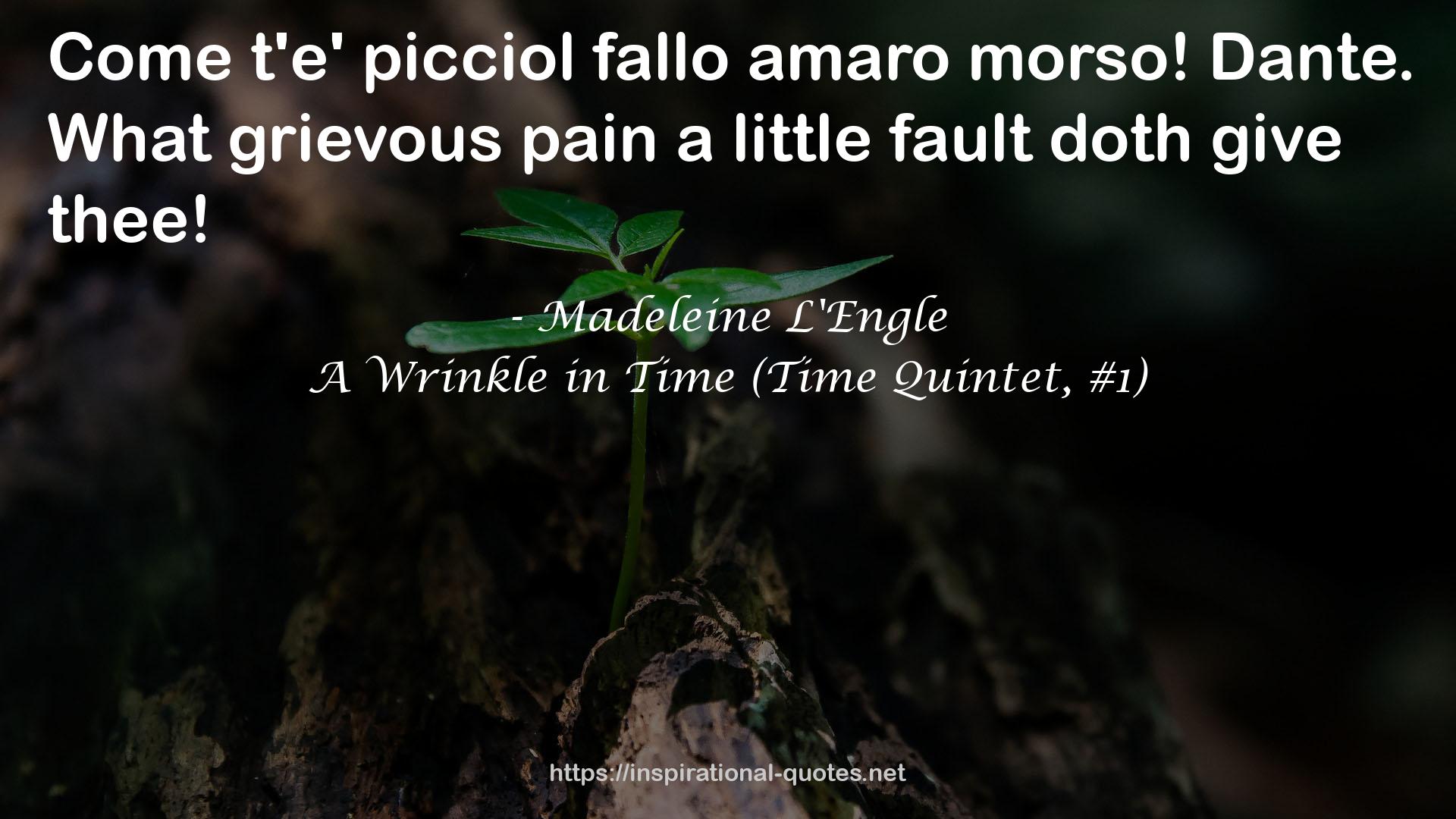 picciol fallo  QUOTES