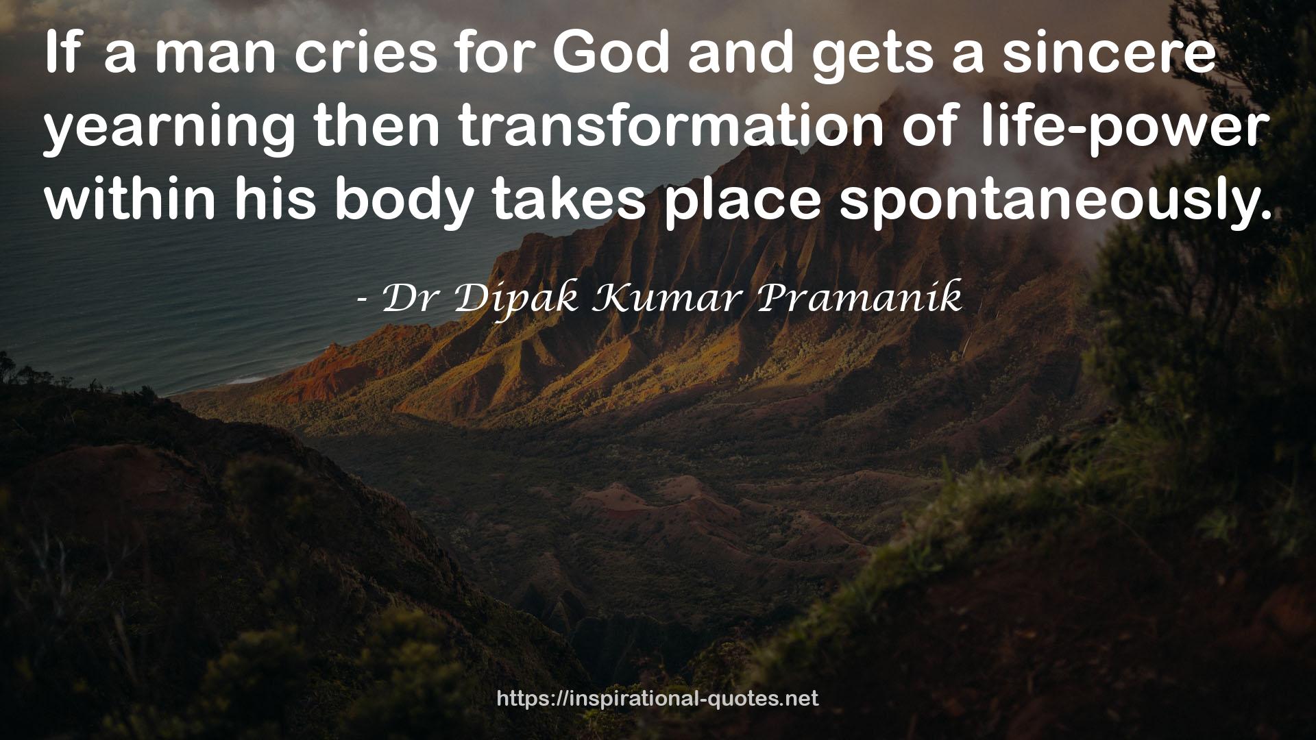 Dr Dipak Kumar Pramanik QUOTES