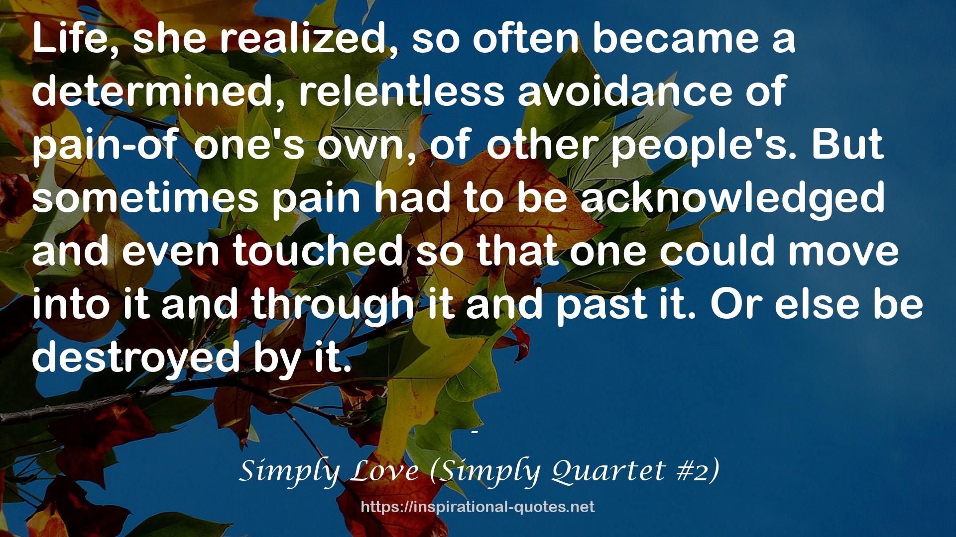 Simply Love (Simply Quartet #2) QUOTES