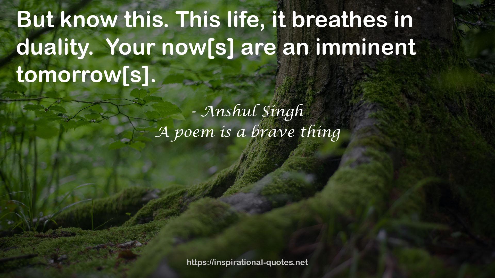 Anshul Singh QUOTES