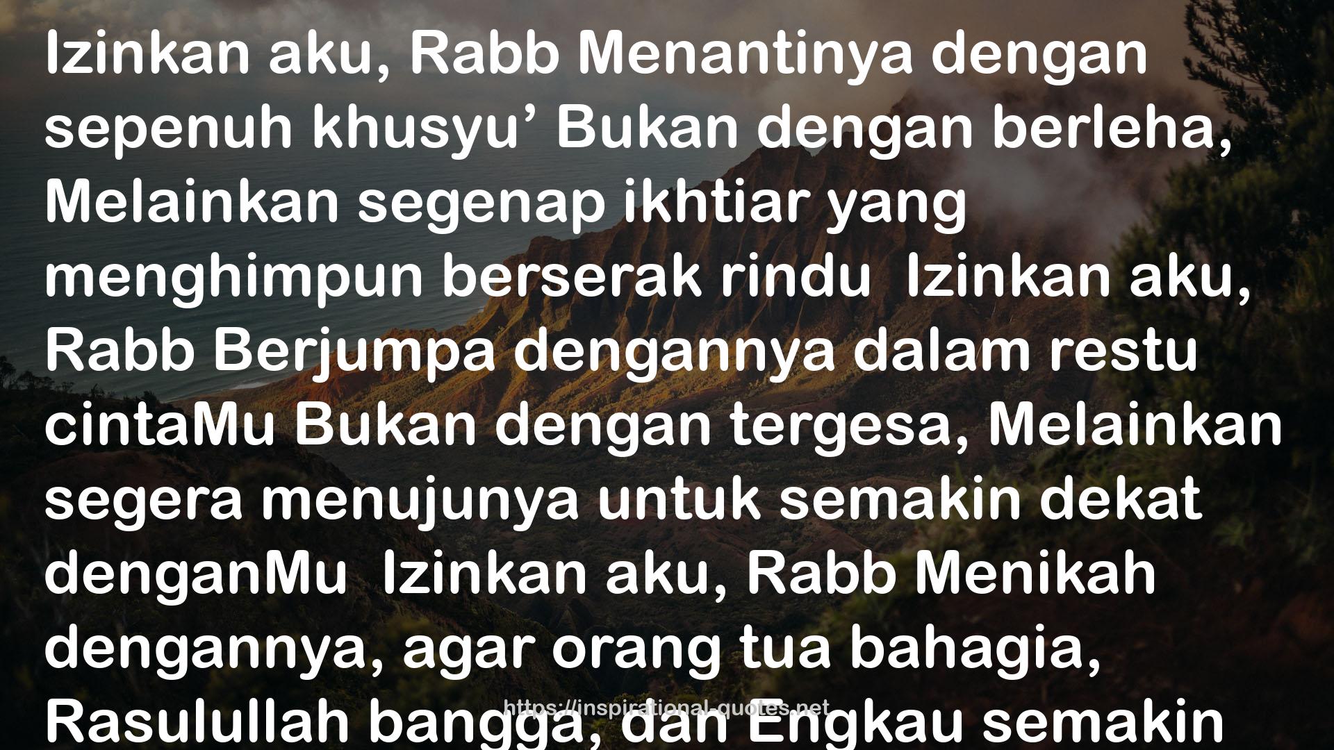 Ikhsanun Kamil Pratama & Foezi Citra Cuaca Elmart QUOTES