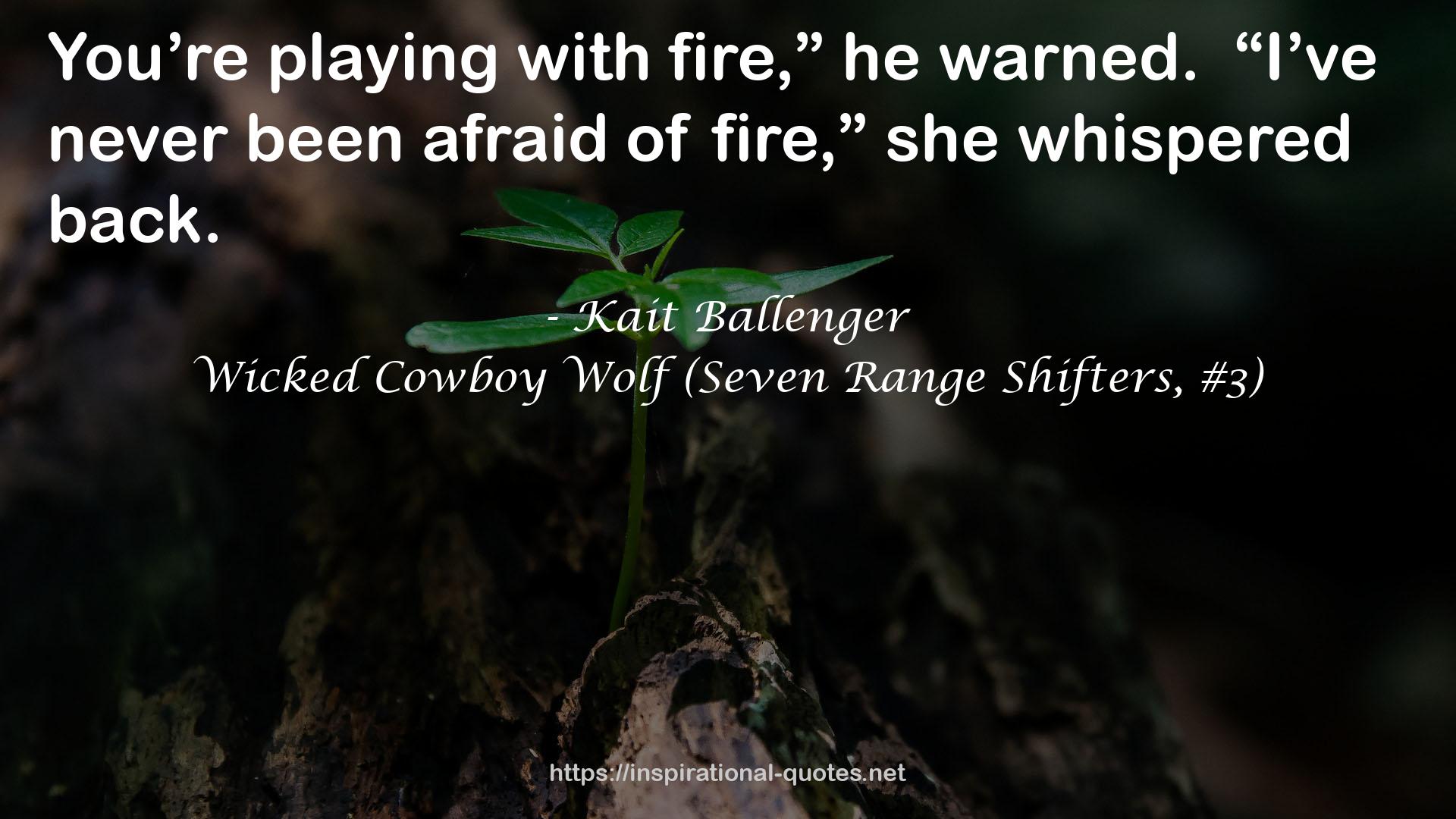 Kait Ballenger QUOTES