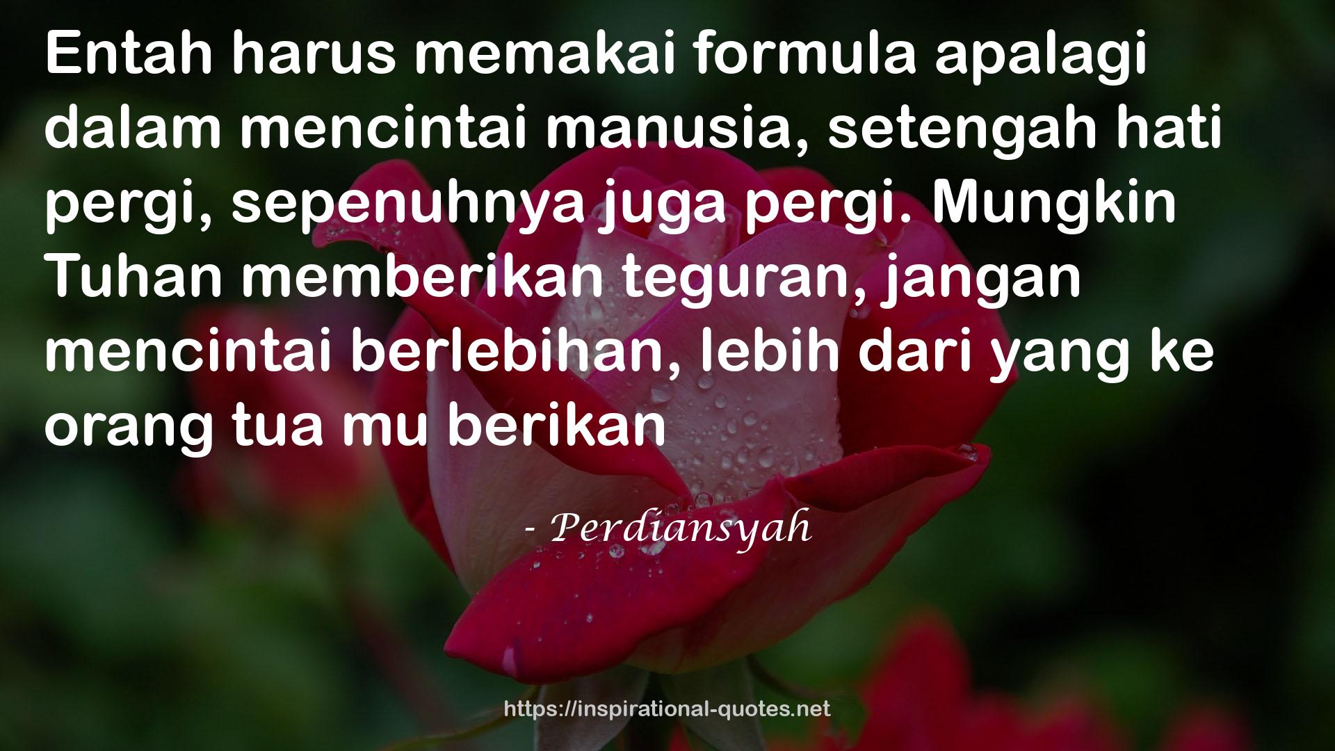 Perdiansyah QUOTES