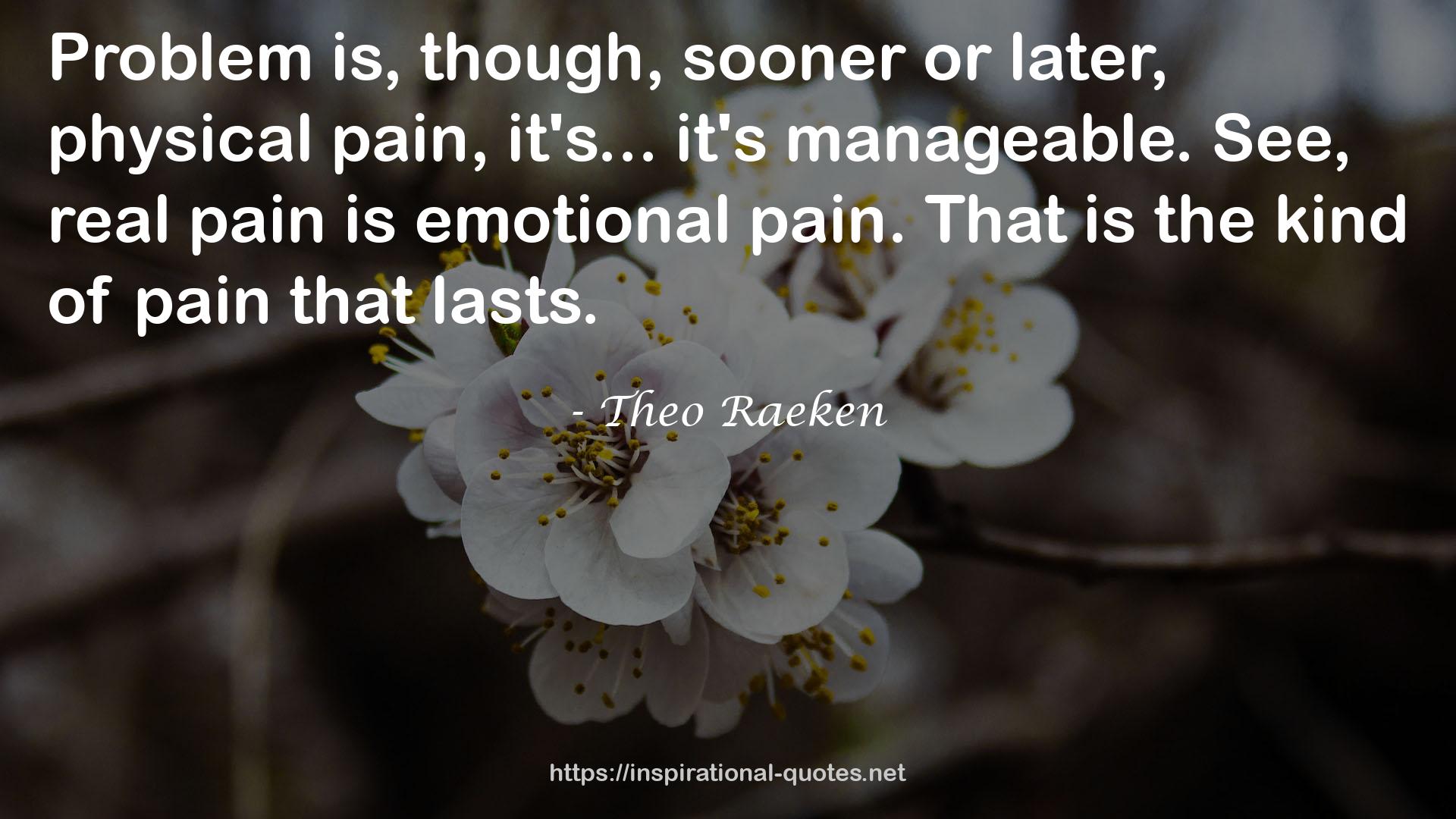 Theo Raeken QUOTES