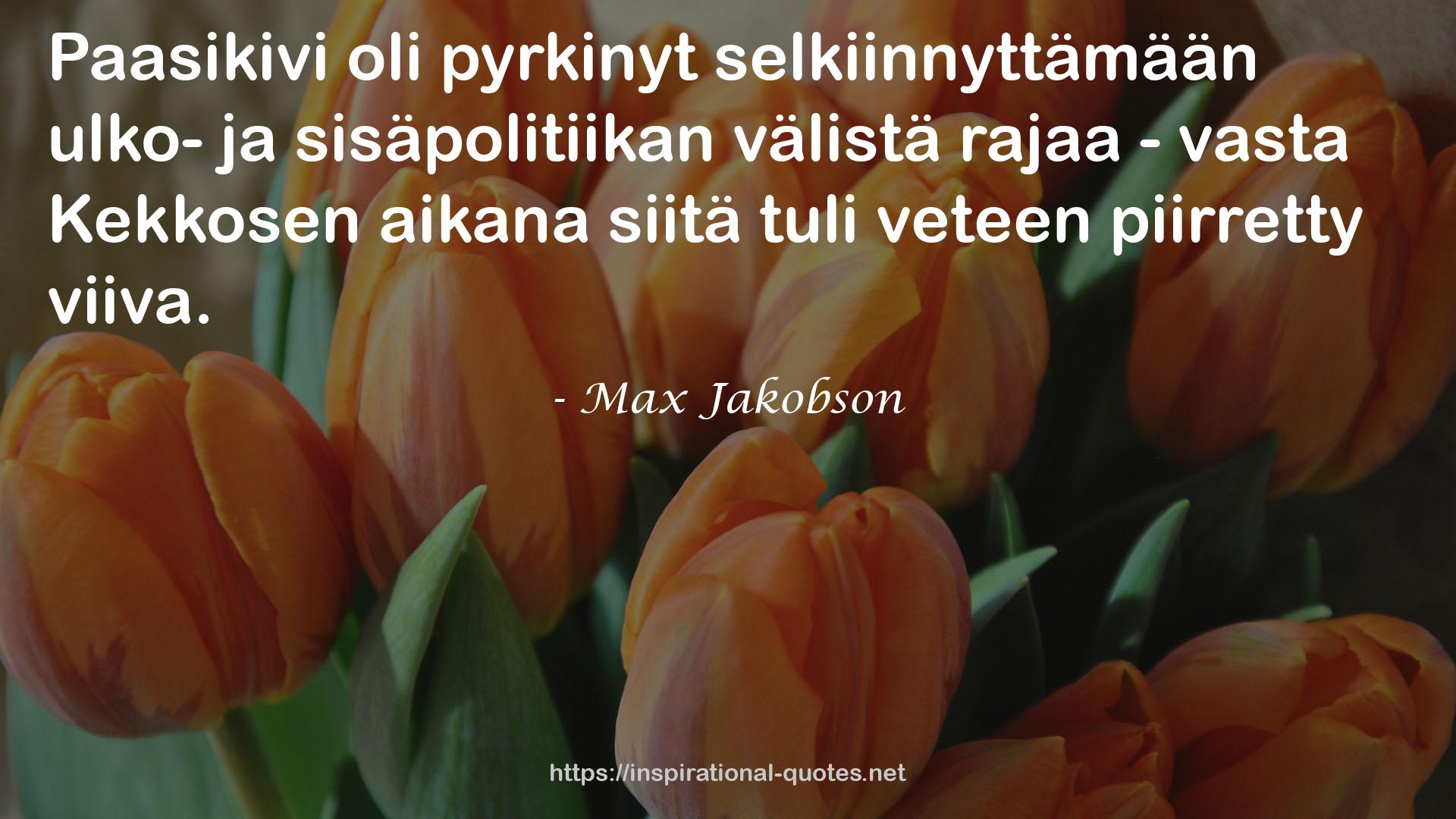Max Jakobson QUOTES
