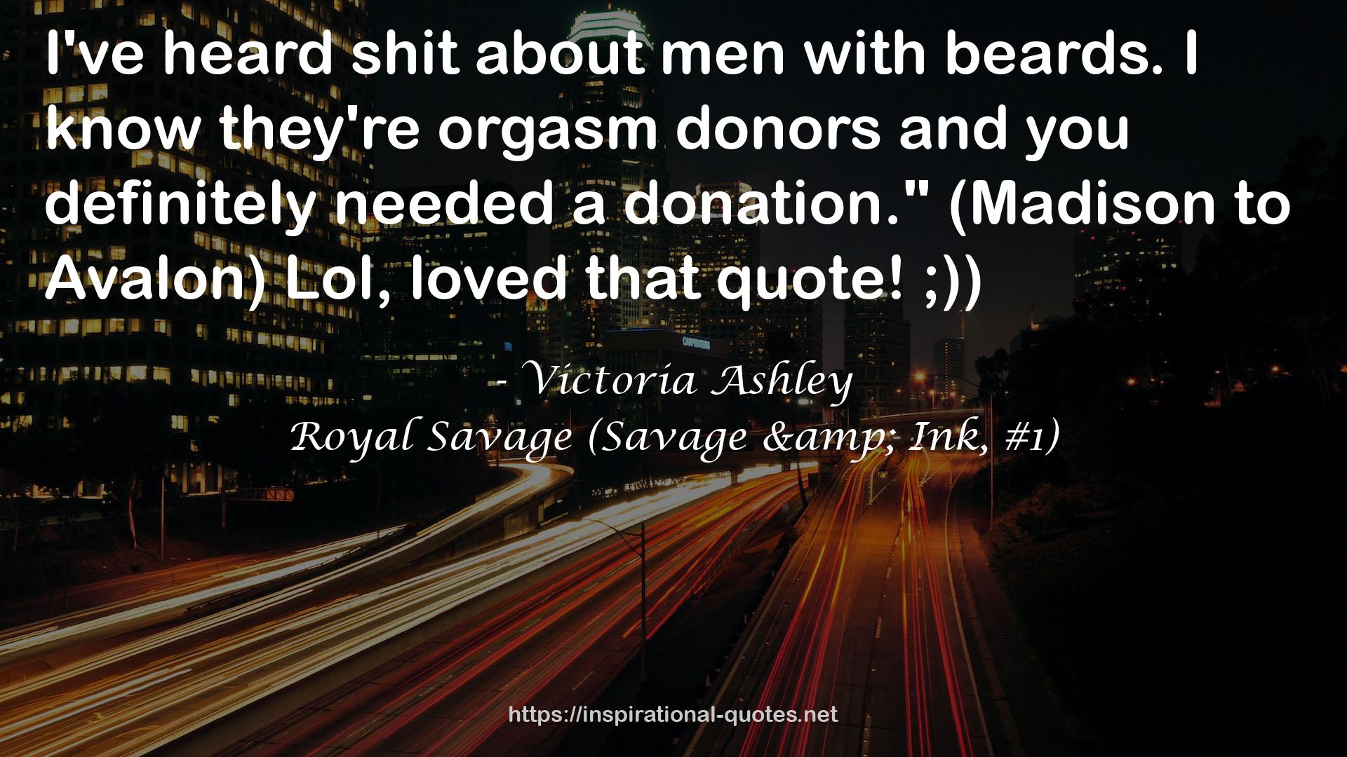 Victoria Ashley QUOTES