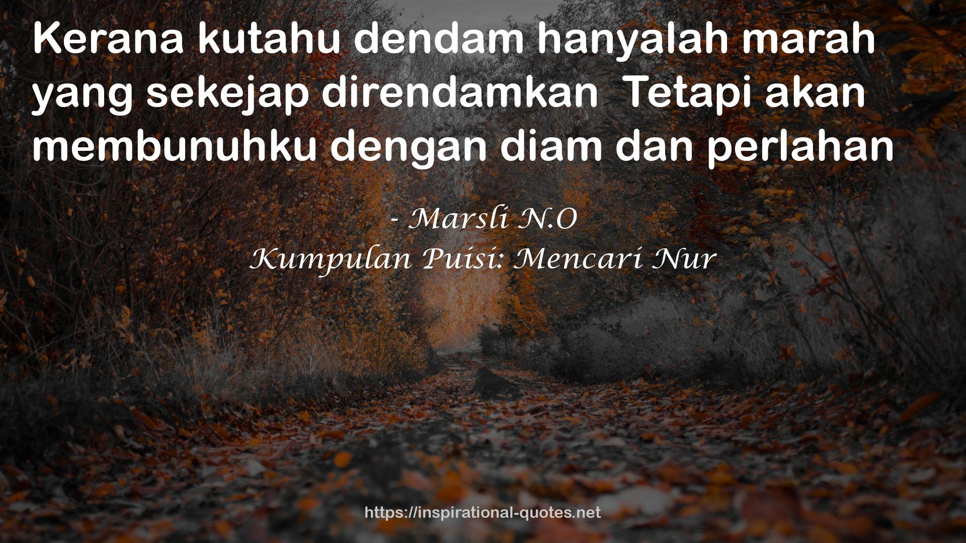 Marsli N.O QUOTES