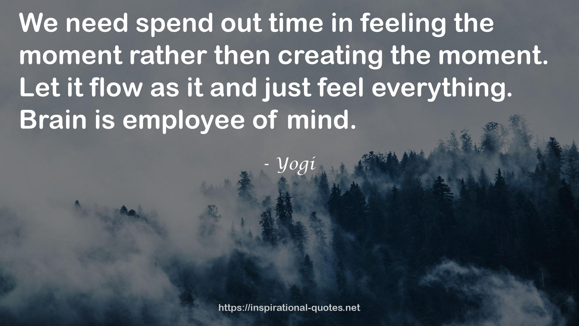 Yogi QUOTES