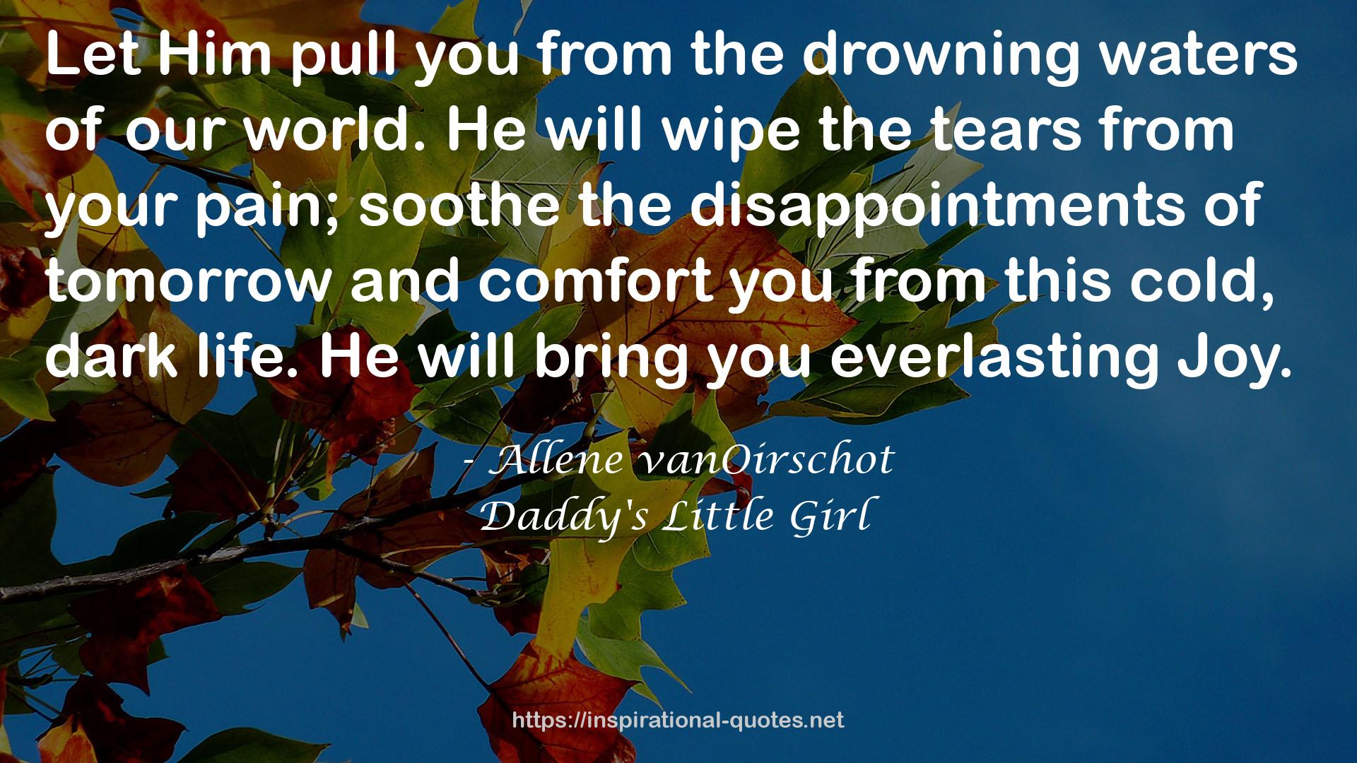 the drowning waters  QUOTES