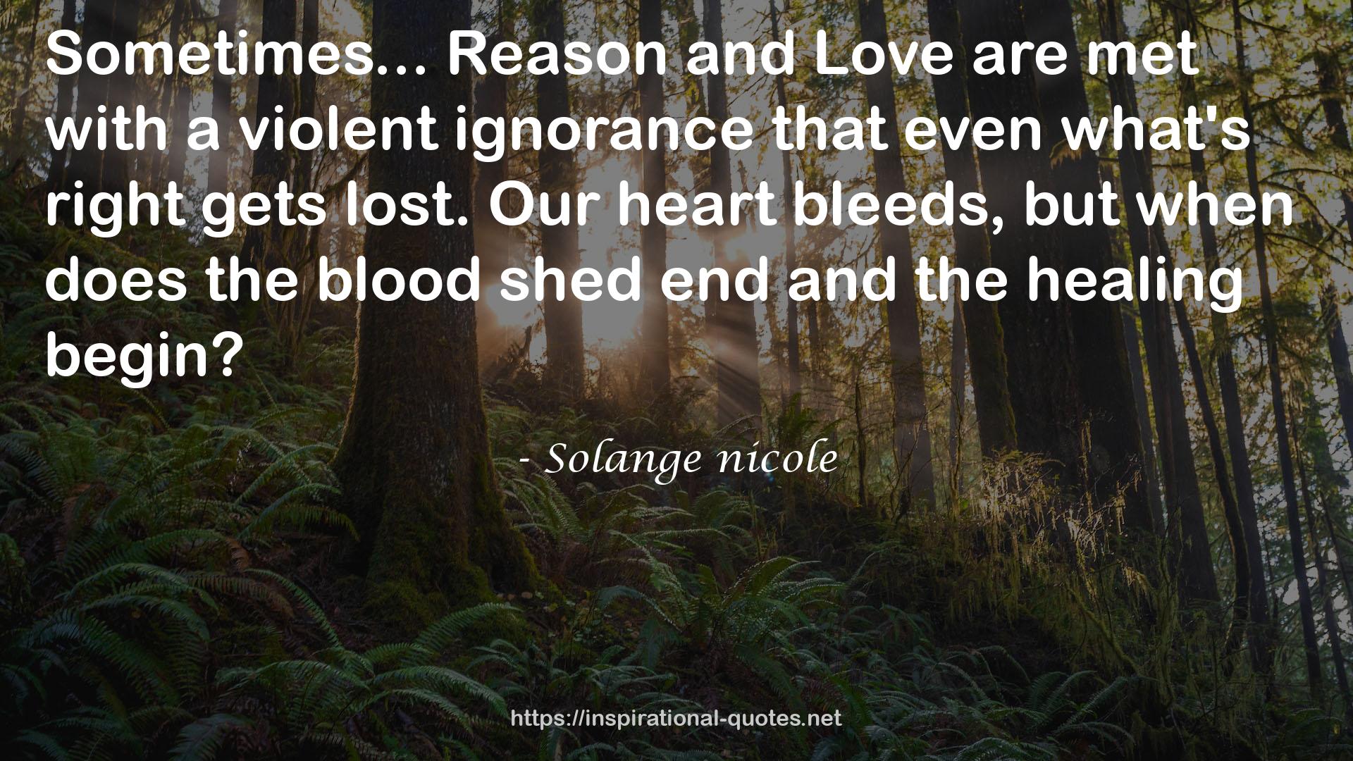 Solange nicole QUOTES