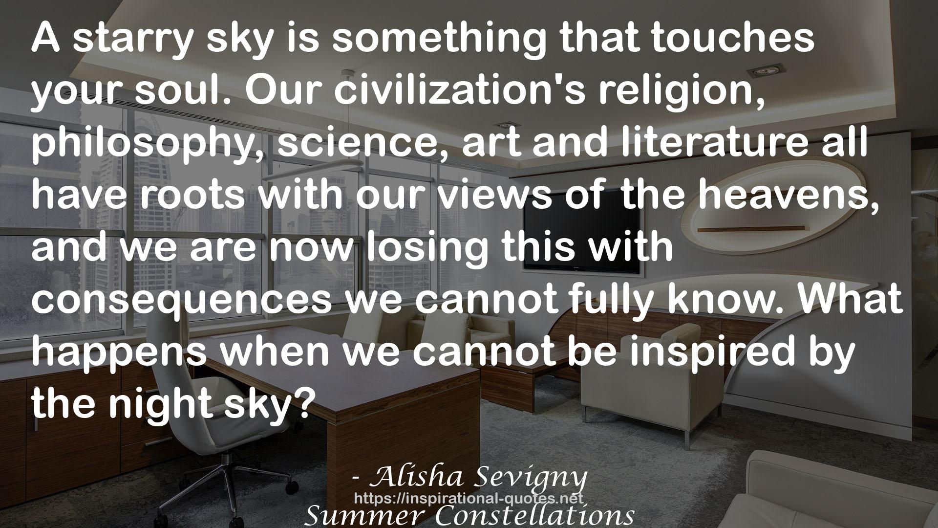 Alisha Sevigny QUOTES