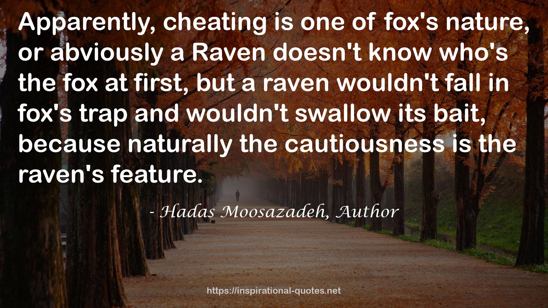 Hadas Moosazadeh, Author QUOTES