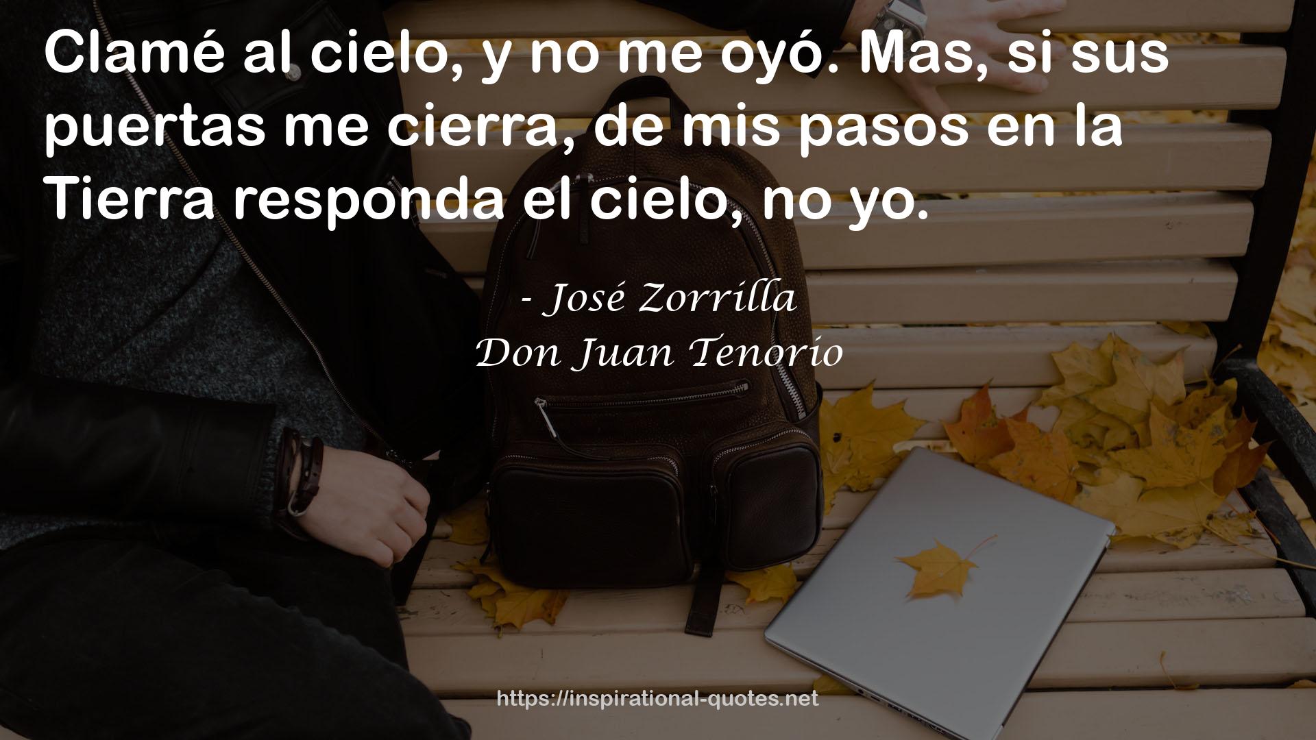 Don Juan Tenorio QUOTES