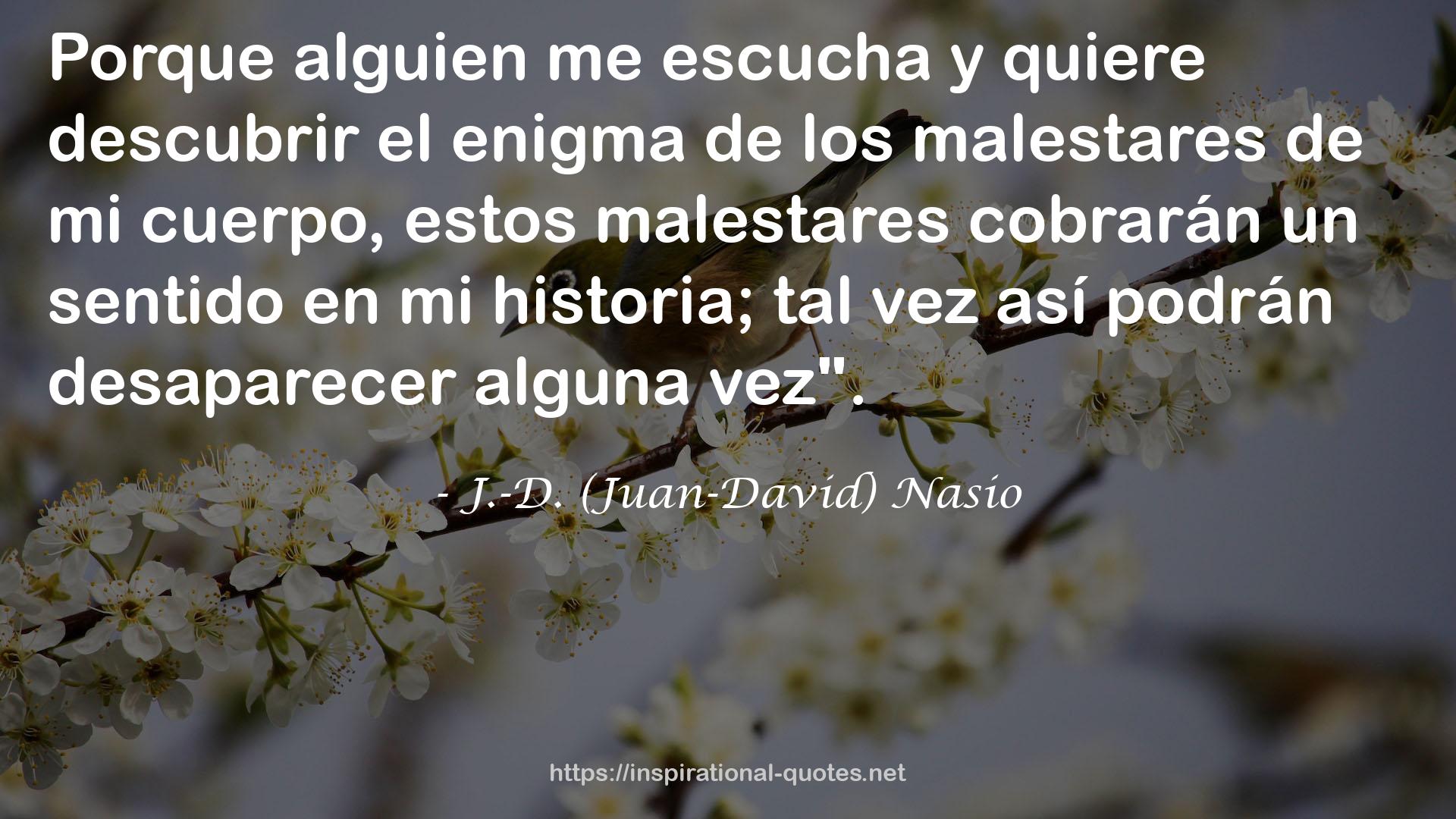 J.-D. (Juan-David) Nasio QUOTES