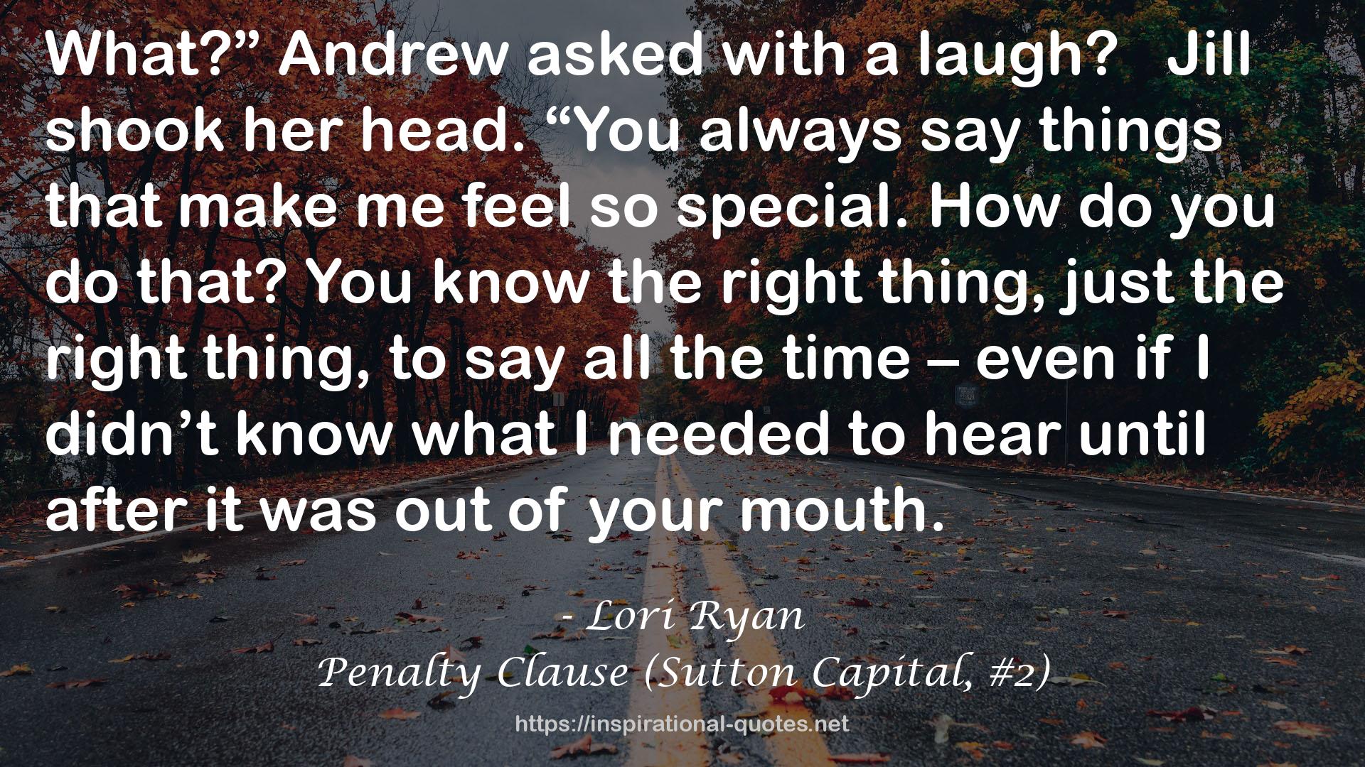 Penalty Clause (Sutton Capital, #2) QUOTES