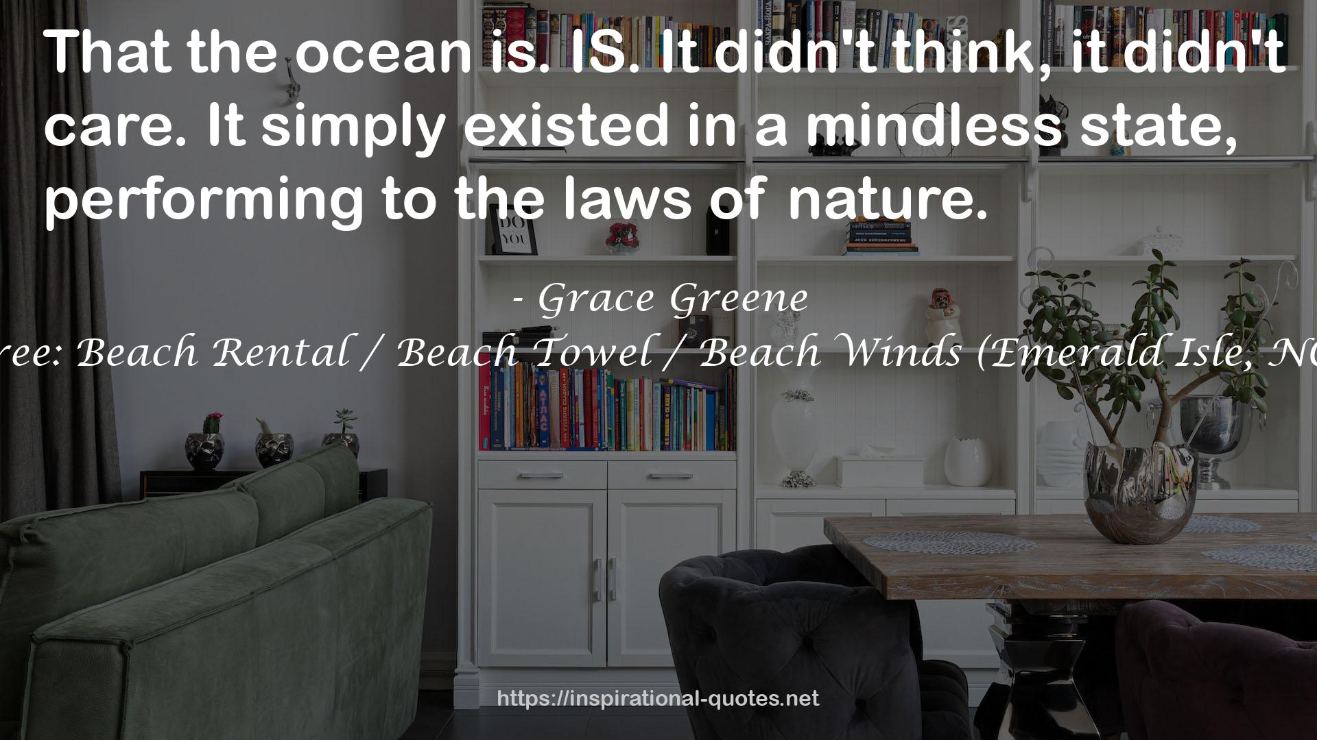 Grace Greene QUOTES