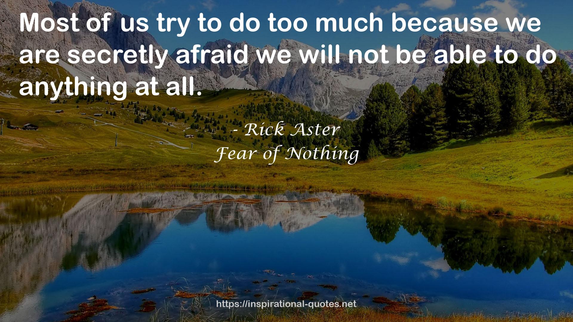 Rick Aster QUOTES