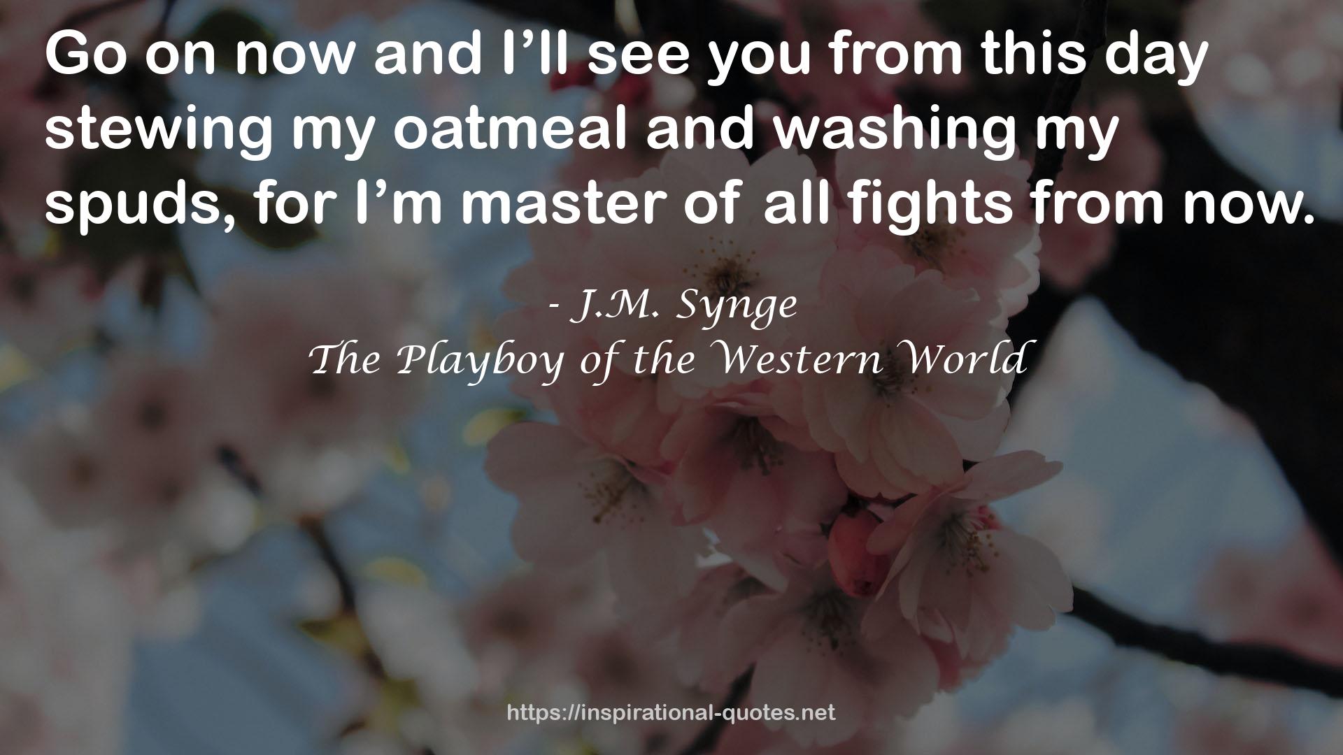 The Playboy of the Western World QUOTES