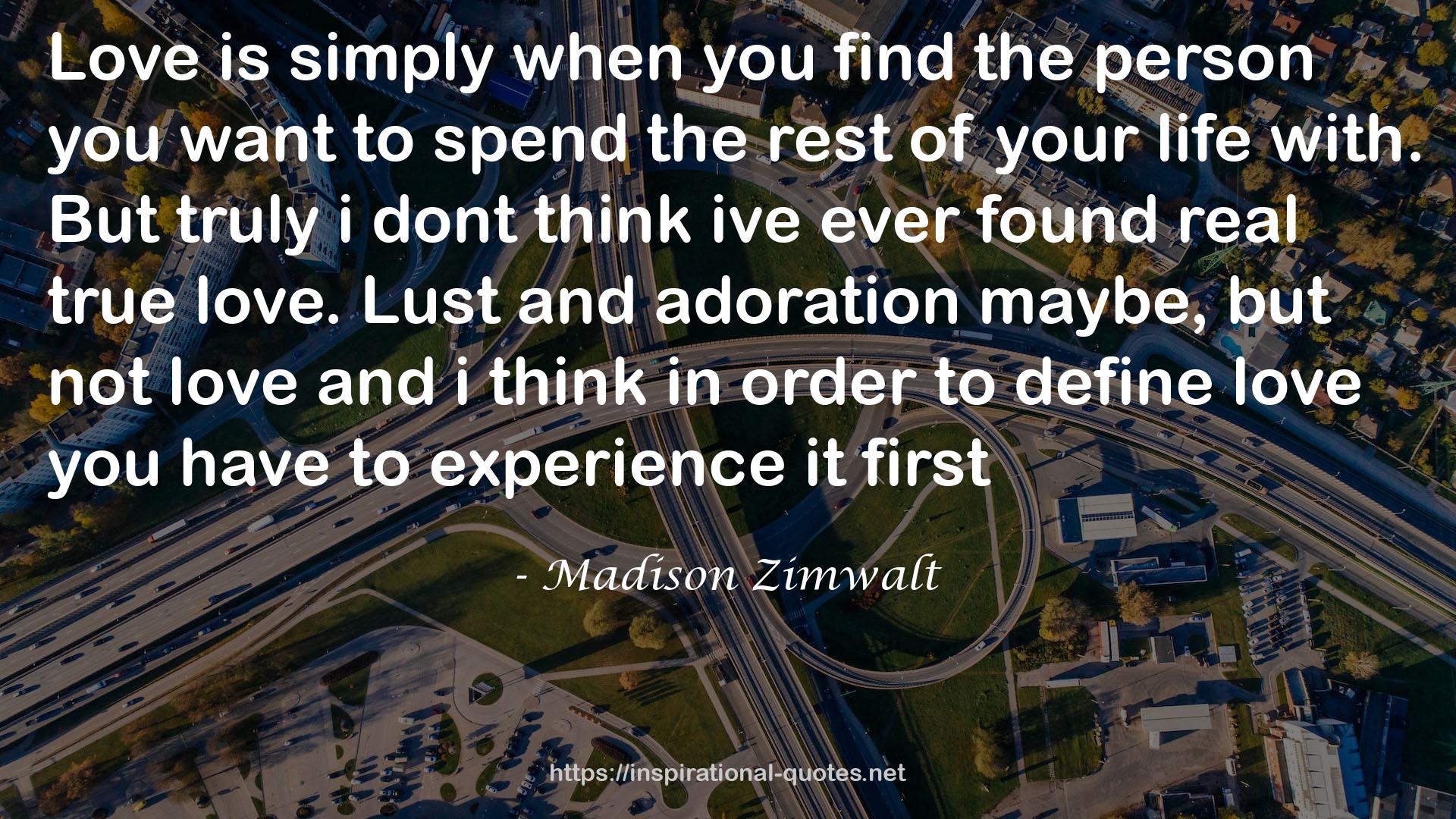 Madison Zimwalt QUOTES