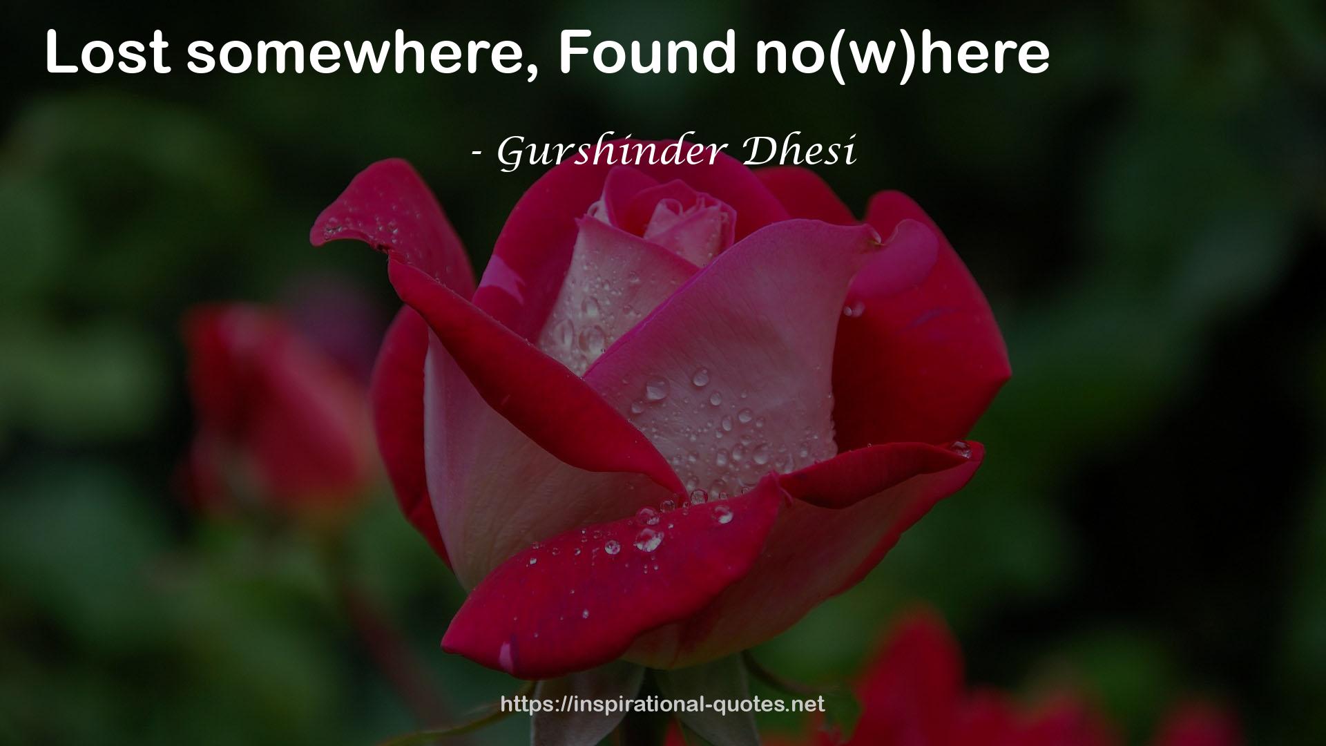 Gurshinder Dhesi QUOTES