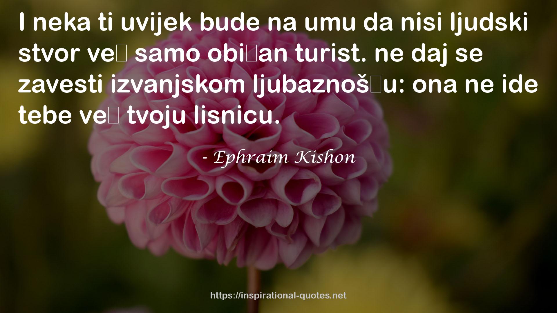 Ephraim Kishon QUOTES