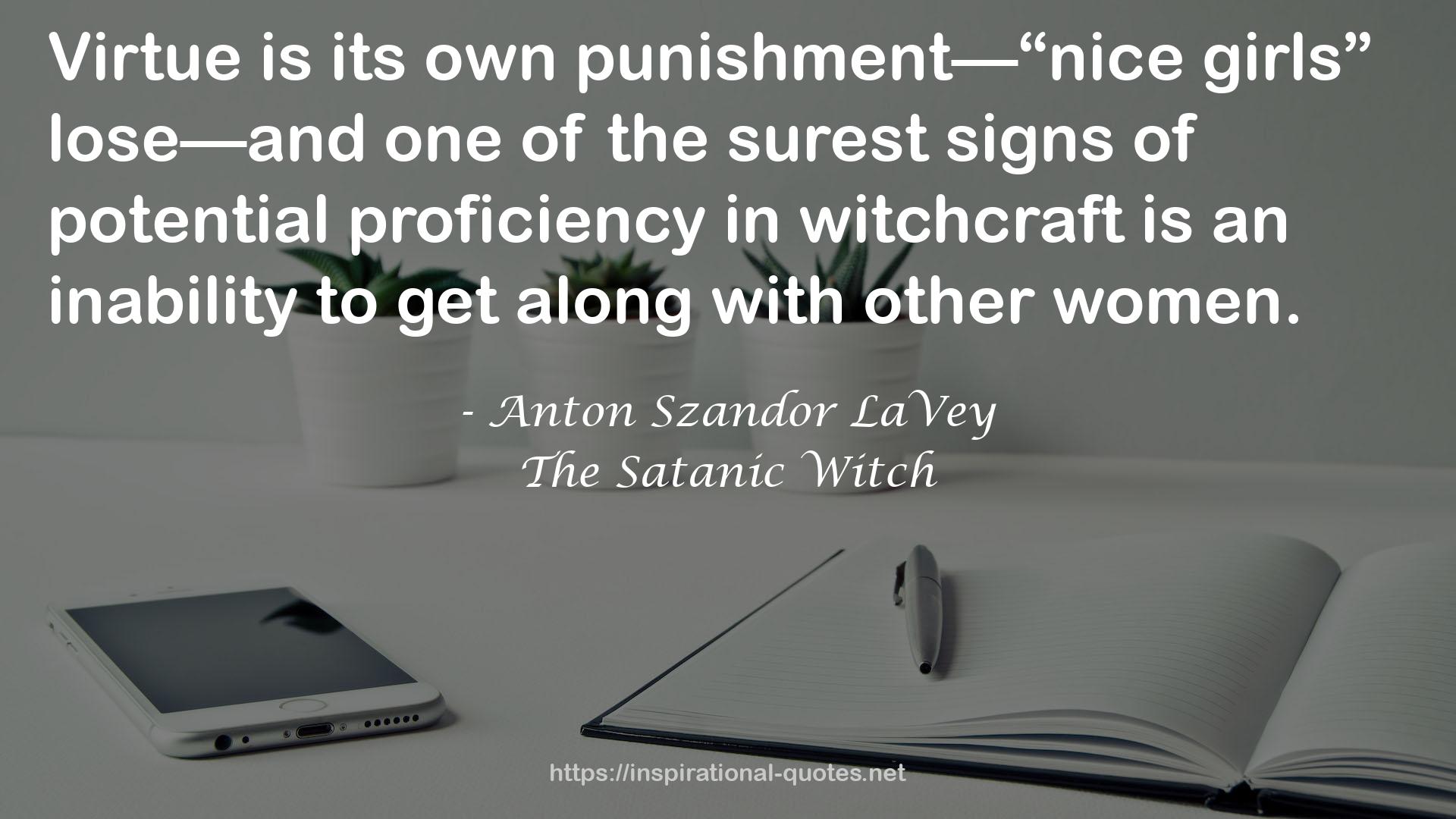 The Satanic Witch QUOTES