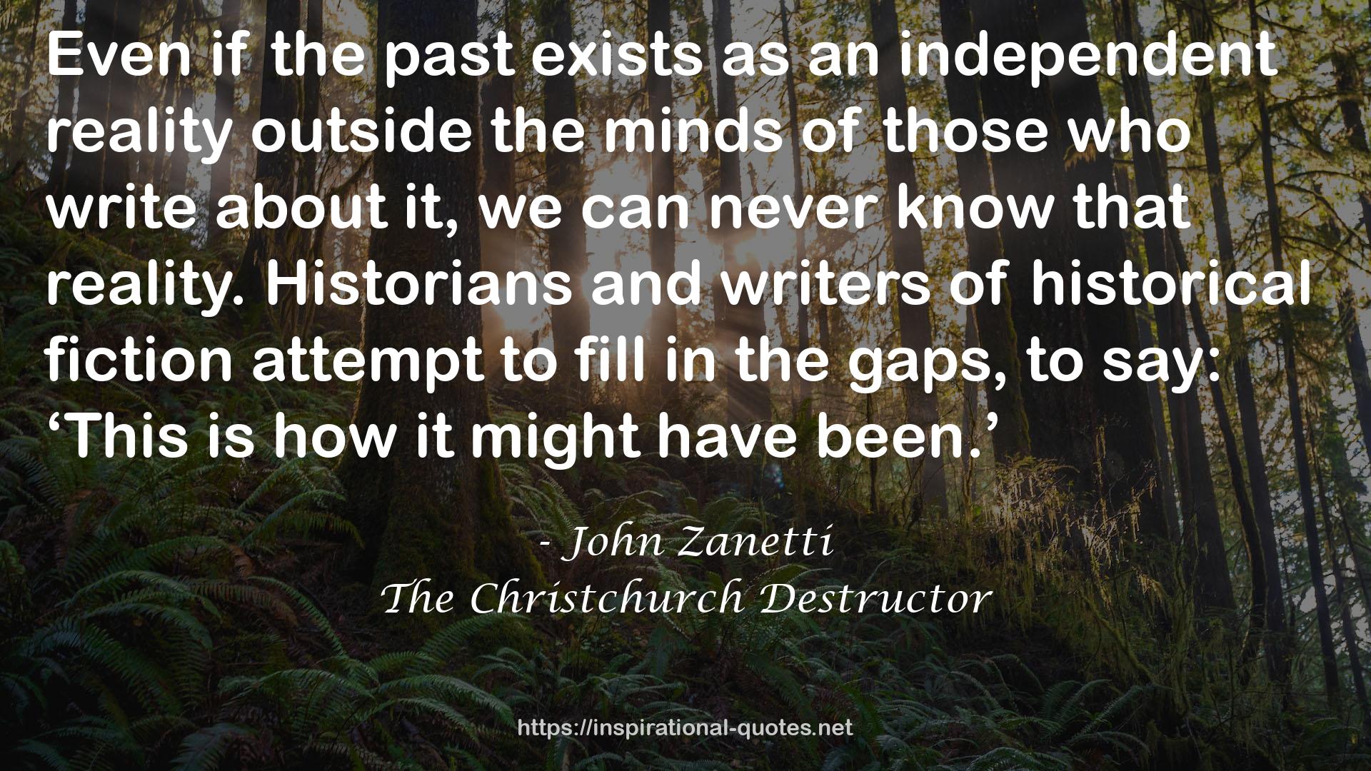 The Christchurch Destructor QUOTES