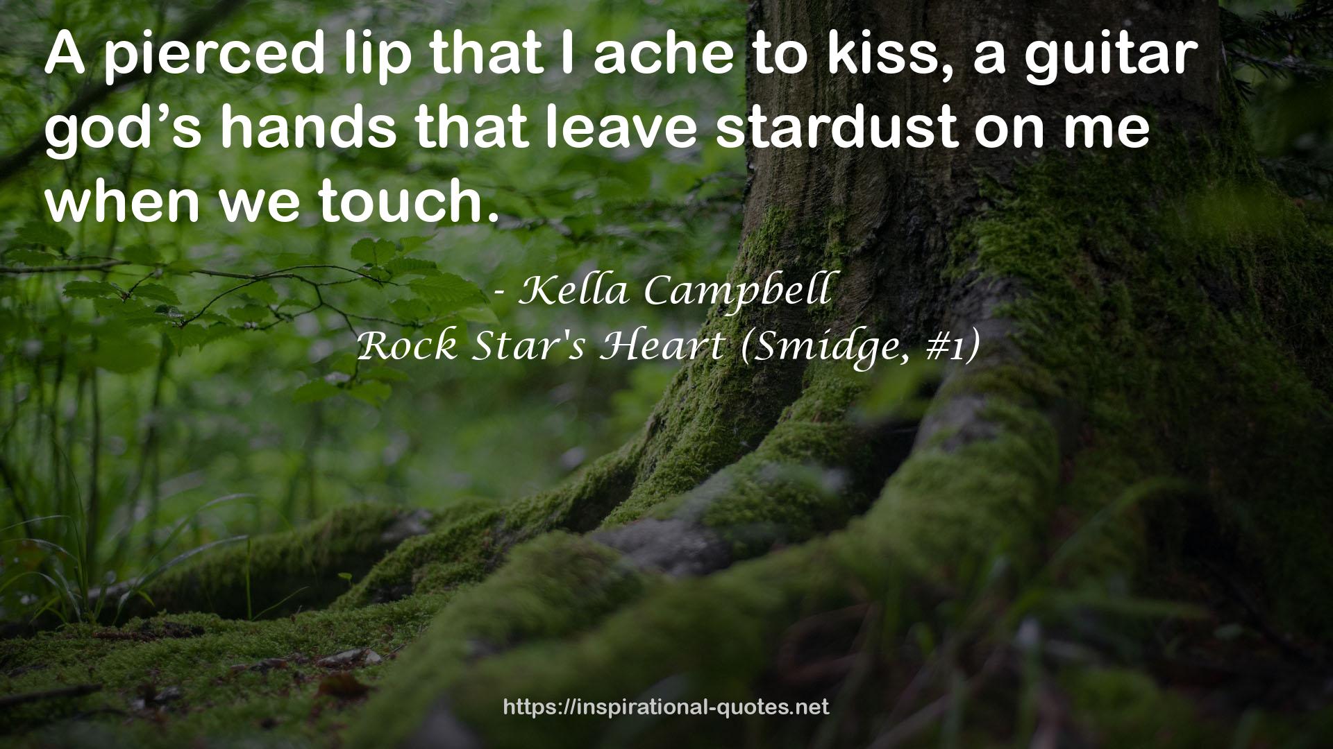 Rock Star's Heart (Smidge, #1) QUOTES