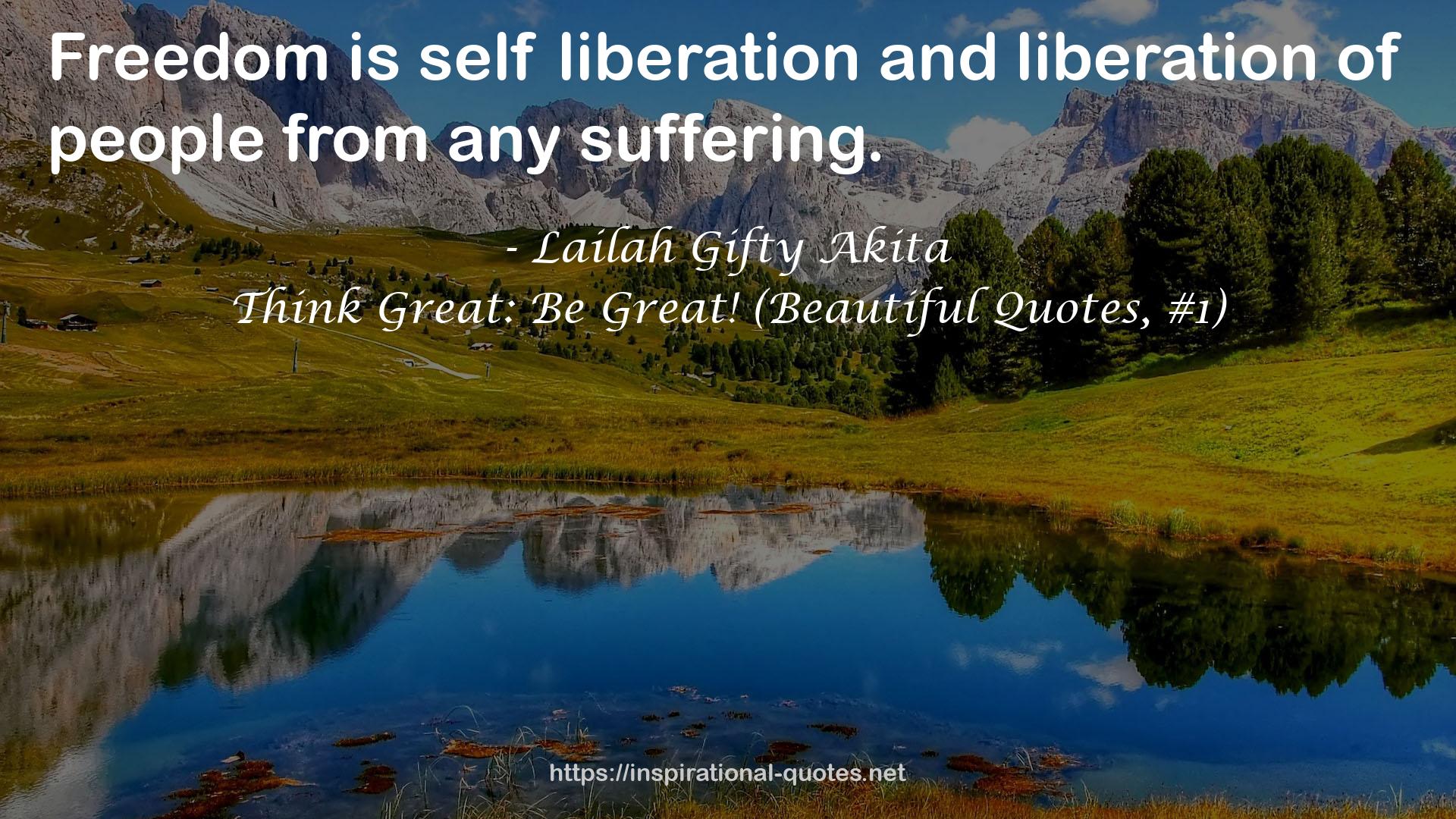 self liberation  QUOTES