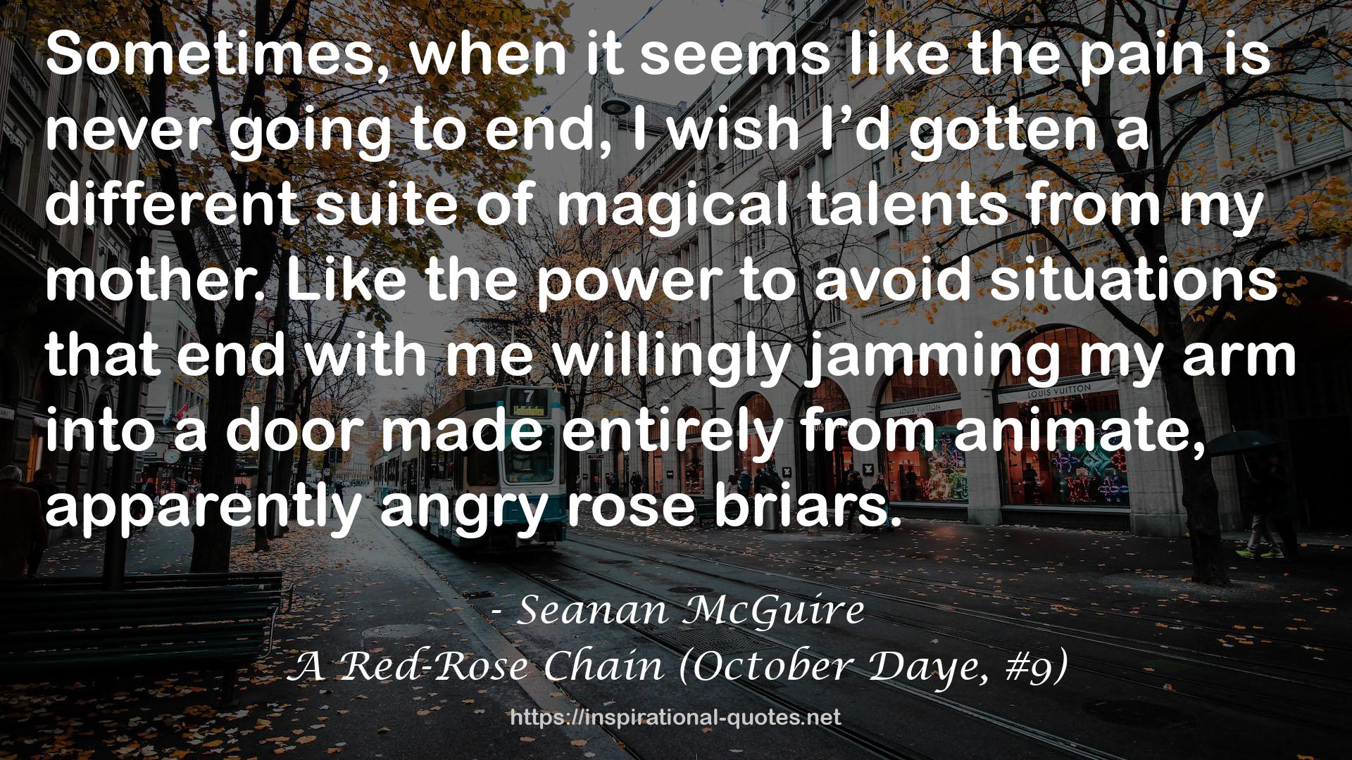 A Red-Rose Chain (October Daye, #9) QUOTES