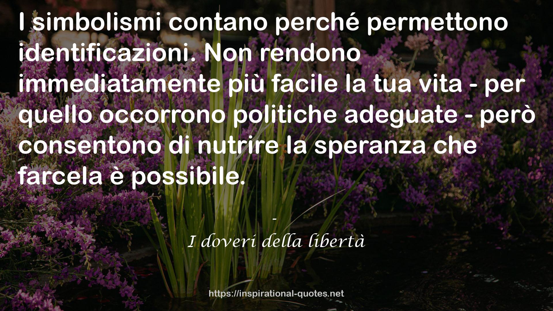 I doveri della libertà QUOTES