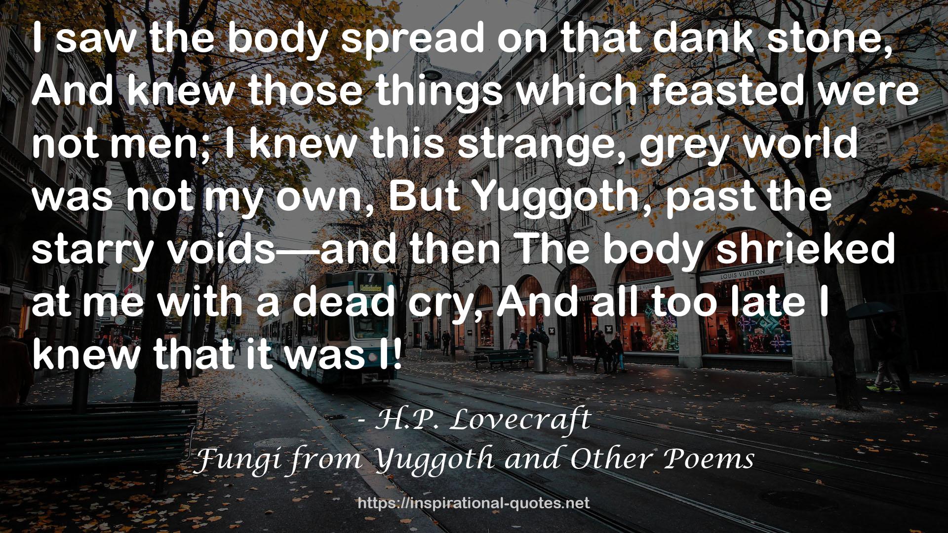 Fungi from Yuggoth and Other Poems QUOTES