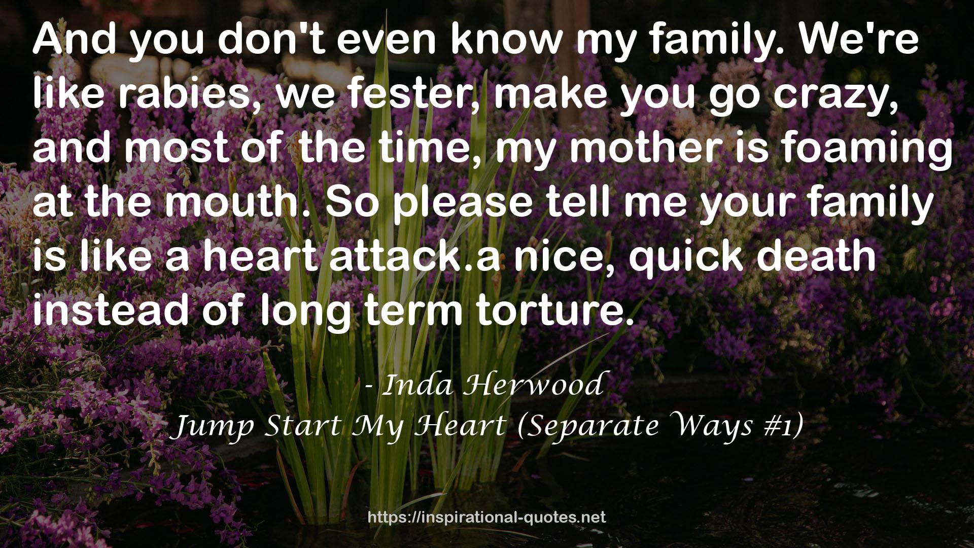 Jump Start My Heart (Separate Ways #1) QUOTES