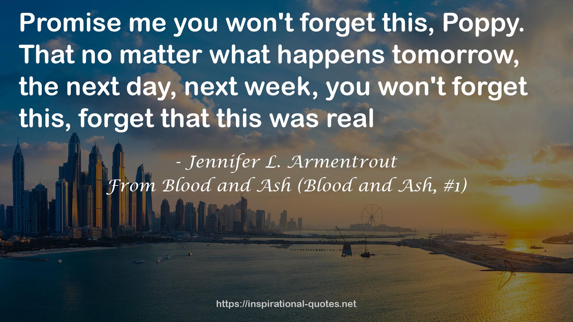 From Blood and Ash (Blood and Ash, #1) QUOTES