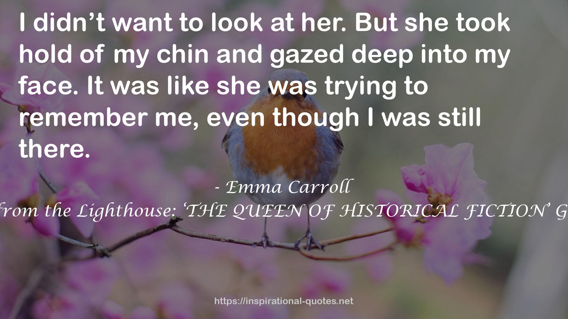 Letters from the Lighthouse: ‘THE QUEEN OF HISTORICAL FICTION’ Guardian QUOTES